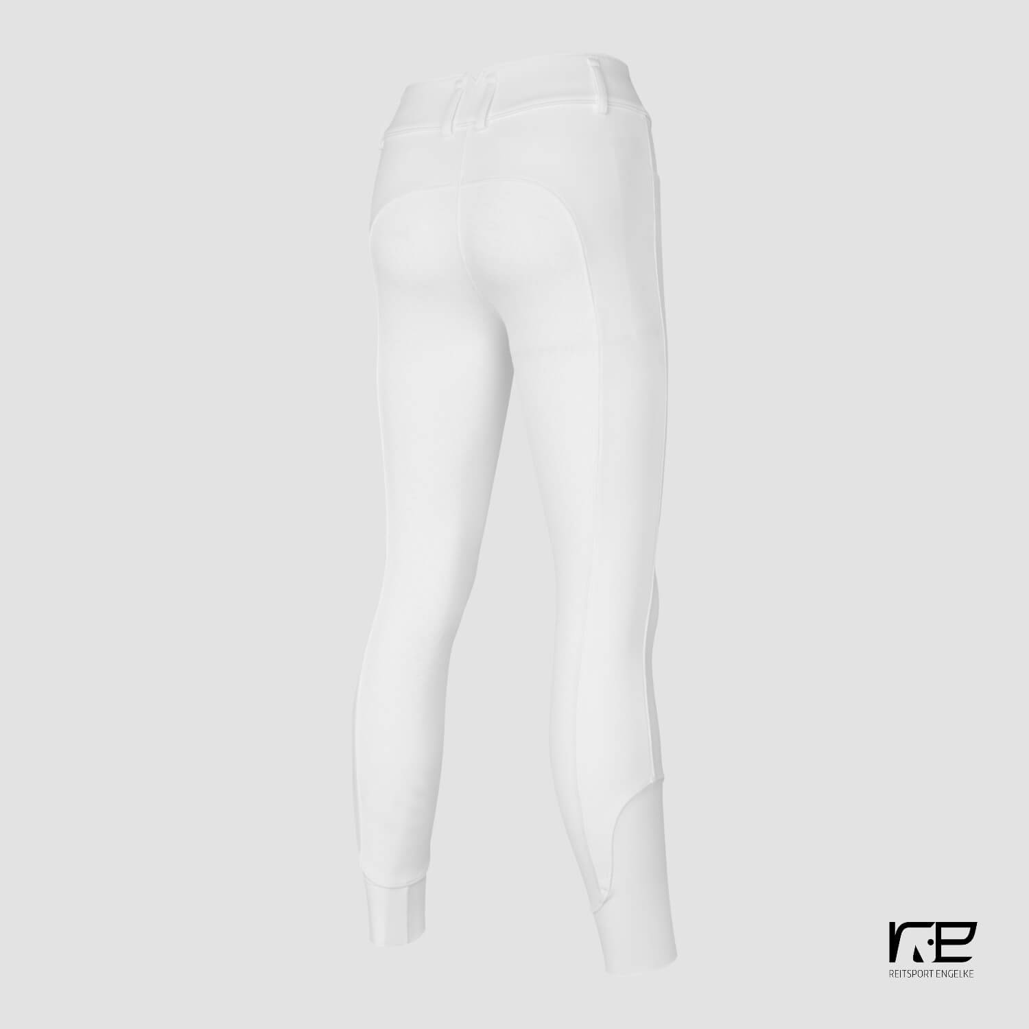 Kingsland KLKora Ladies H-Shape Fullgrip Reithose White