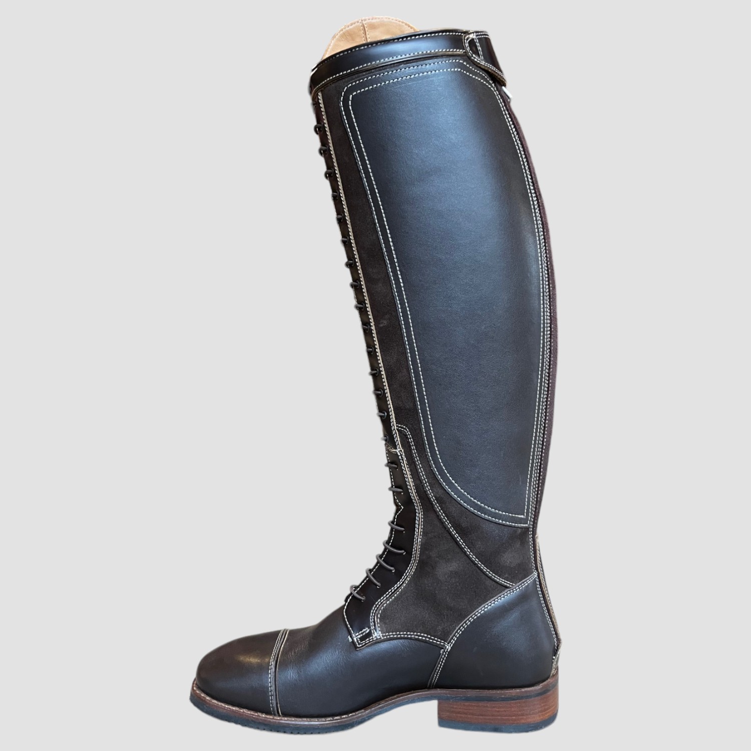 DeNiro Wildlederstiefel Mokka Caffe Brushed Brown