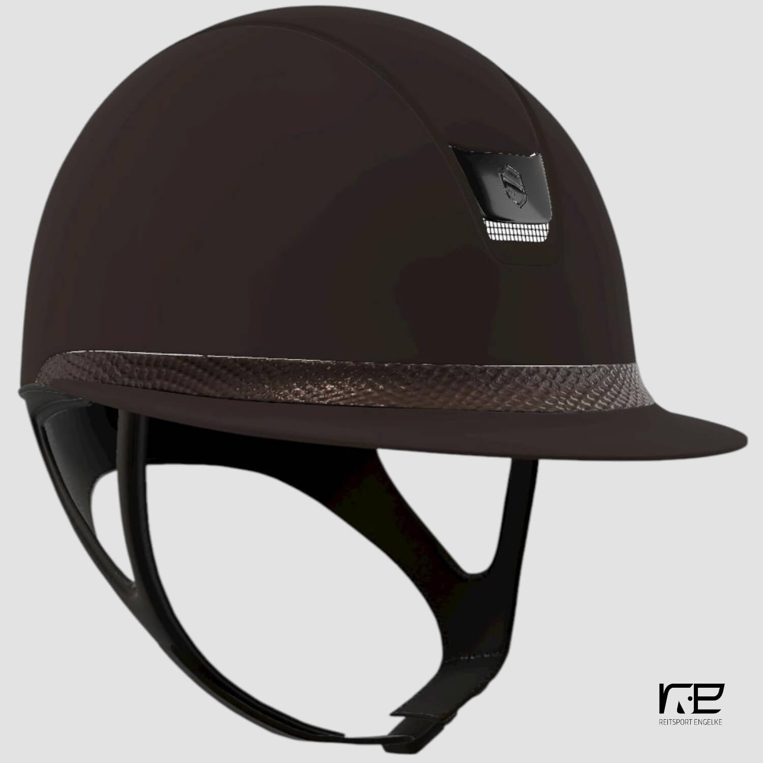 Samshield Reithelm MissShield 2.0 Shadowmatt braun FB: Lezard baunn Trim metic braun Blazon chrome black