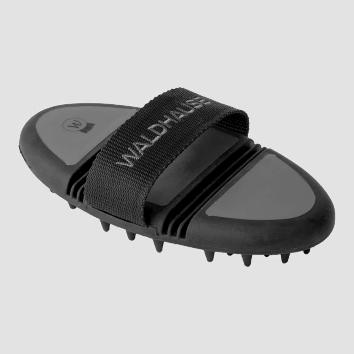 Waldhausen Flex Massage-Striegel Schwarz/Grau
