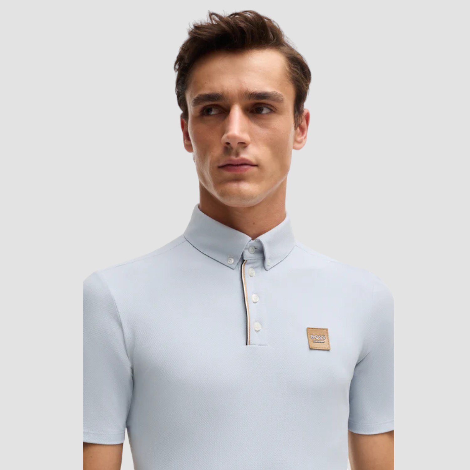 BOSS Equestrian Matt Trainingshirt Pique Niagara