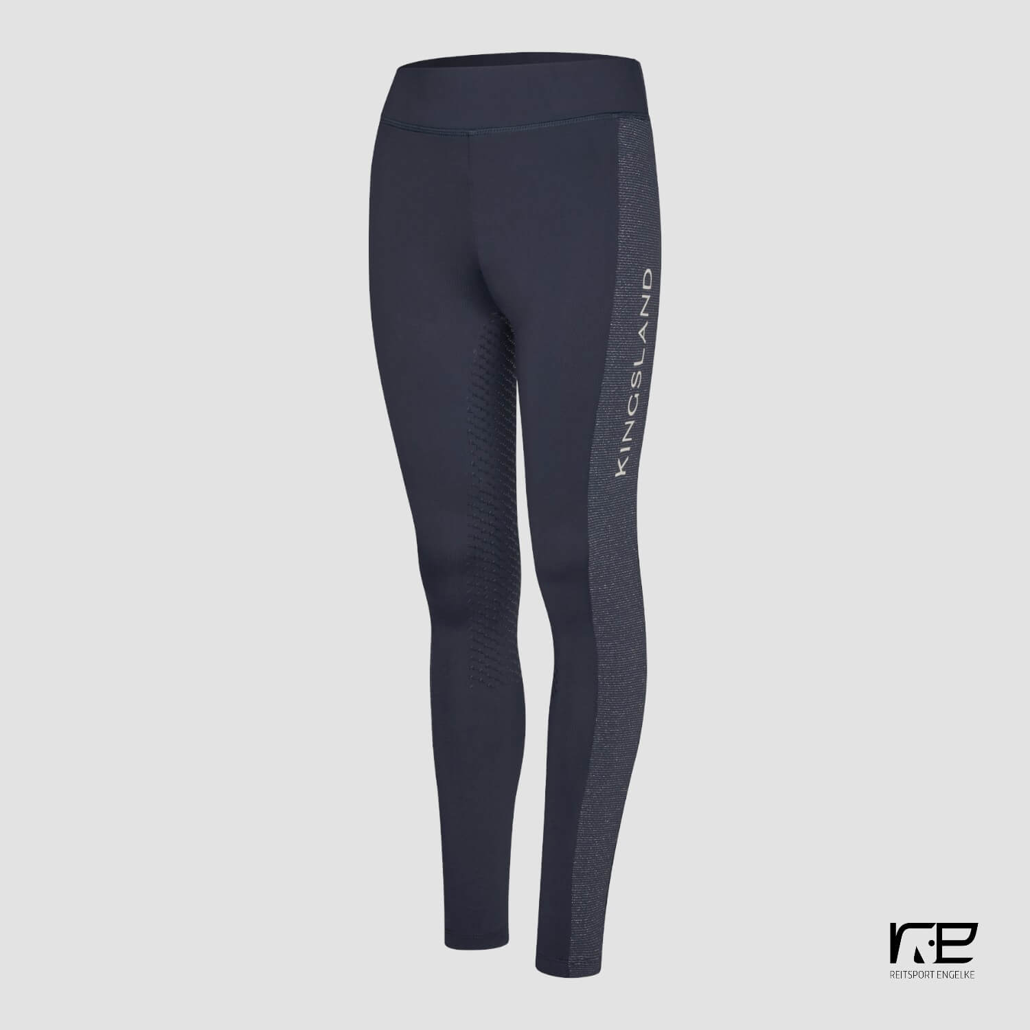 Kingsland KLLinda Kinderleggins Fullgrip Navy