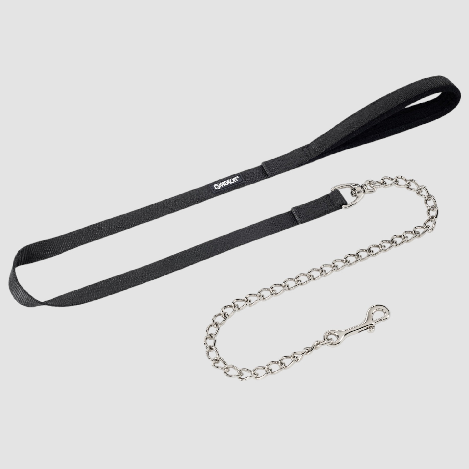 Eskadron Führleine KETTE vernickelt