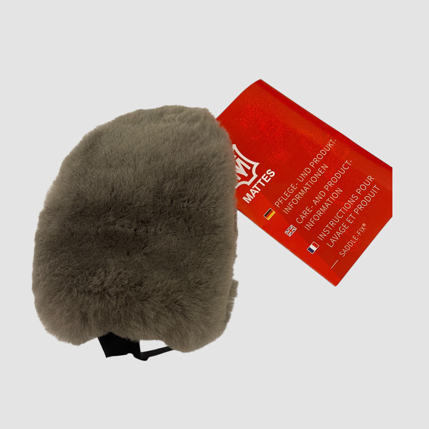 Mattes Pflegehandschuh aus Lammfell Mattes Pflegehandschuh aus Lammfell