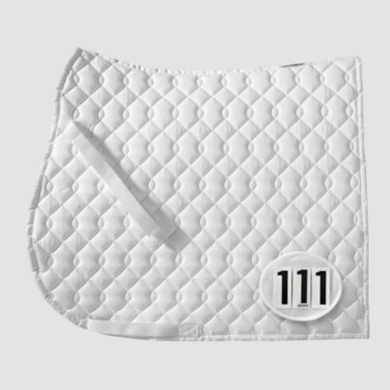 Eskadron Startnummern Set Velcro 3 Basics White