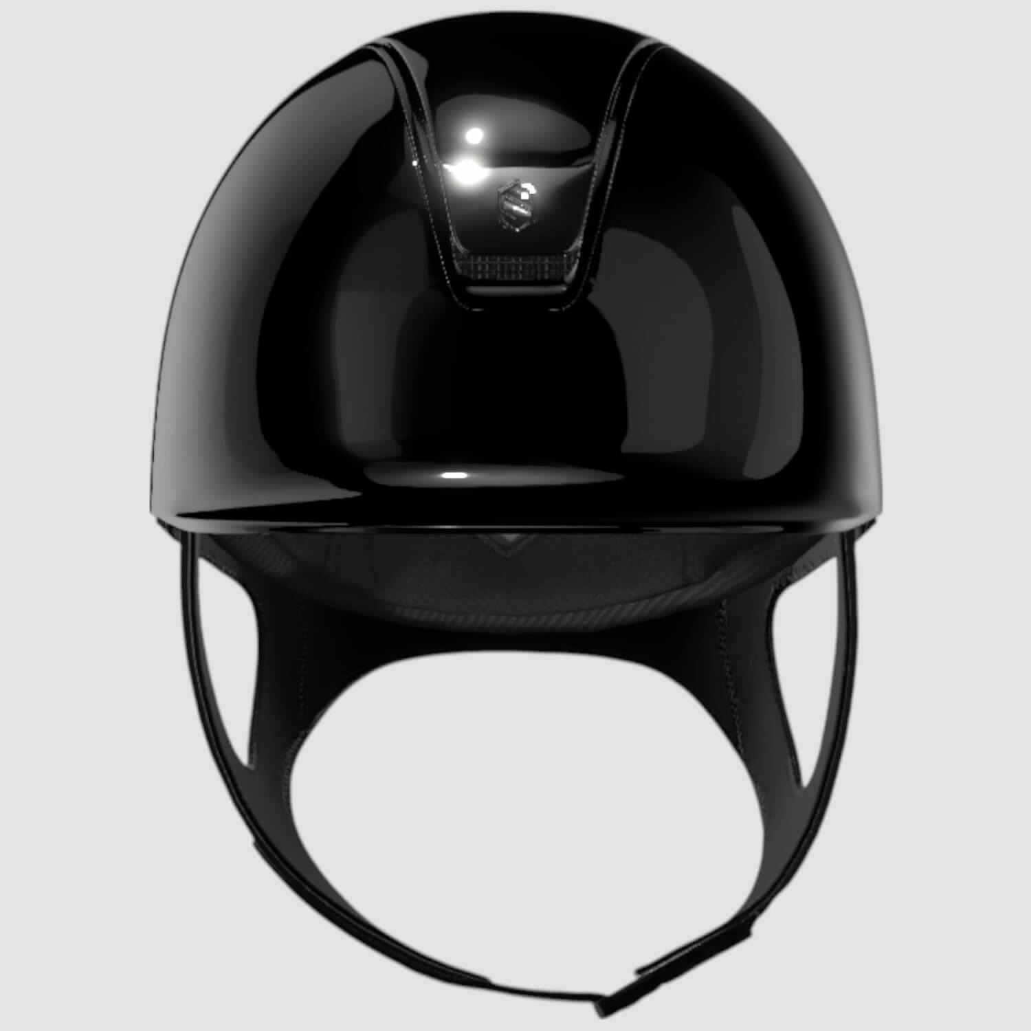Samshield Reithelm Shadowglossy V2  black chrome black