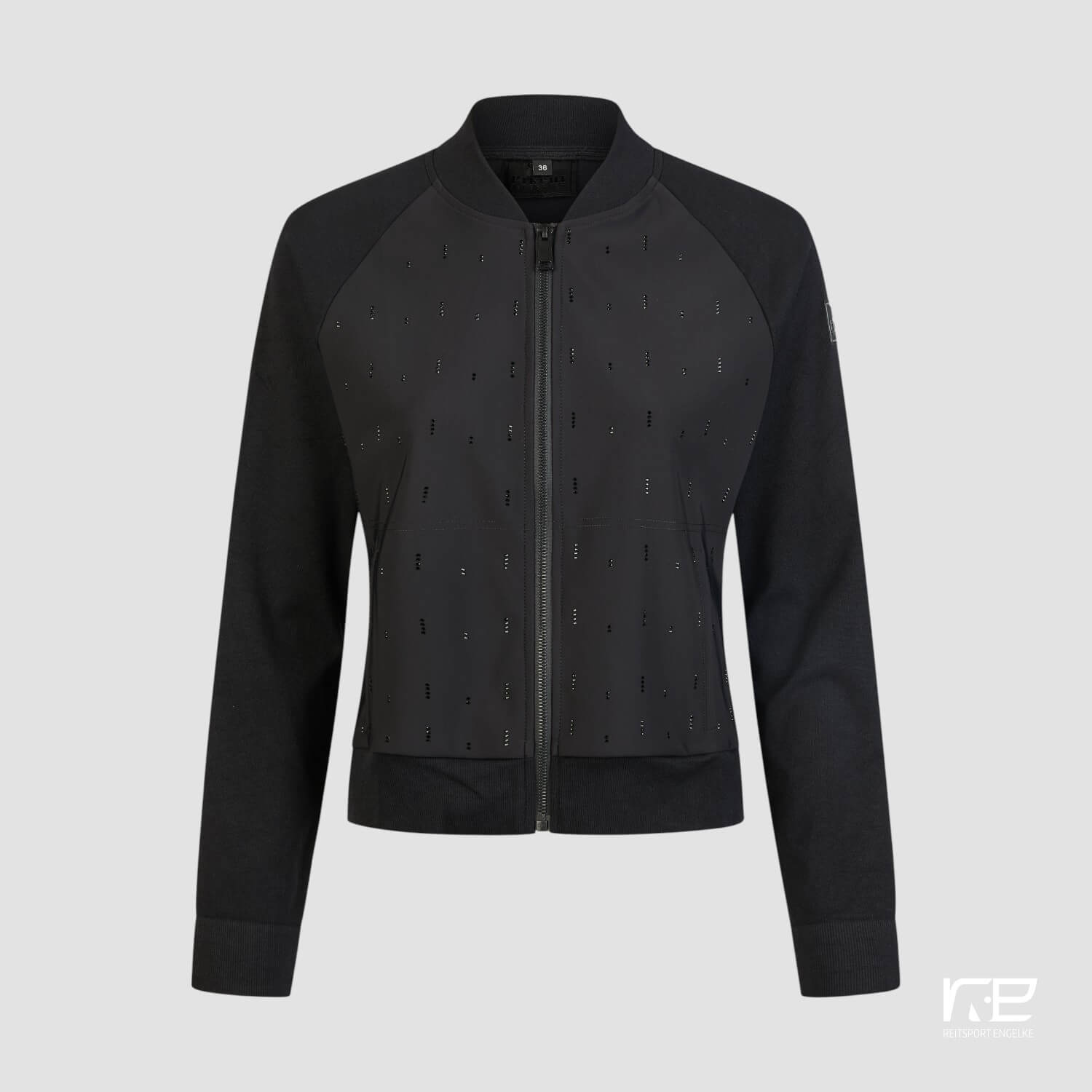Pikeur Knit Hybrid Blouson Black