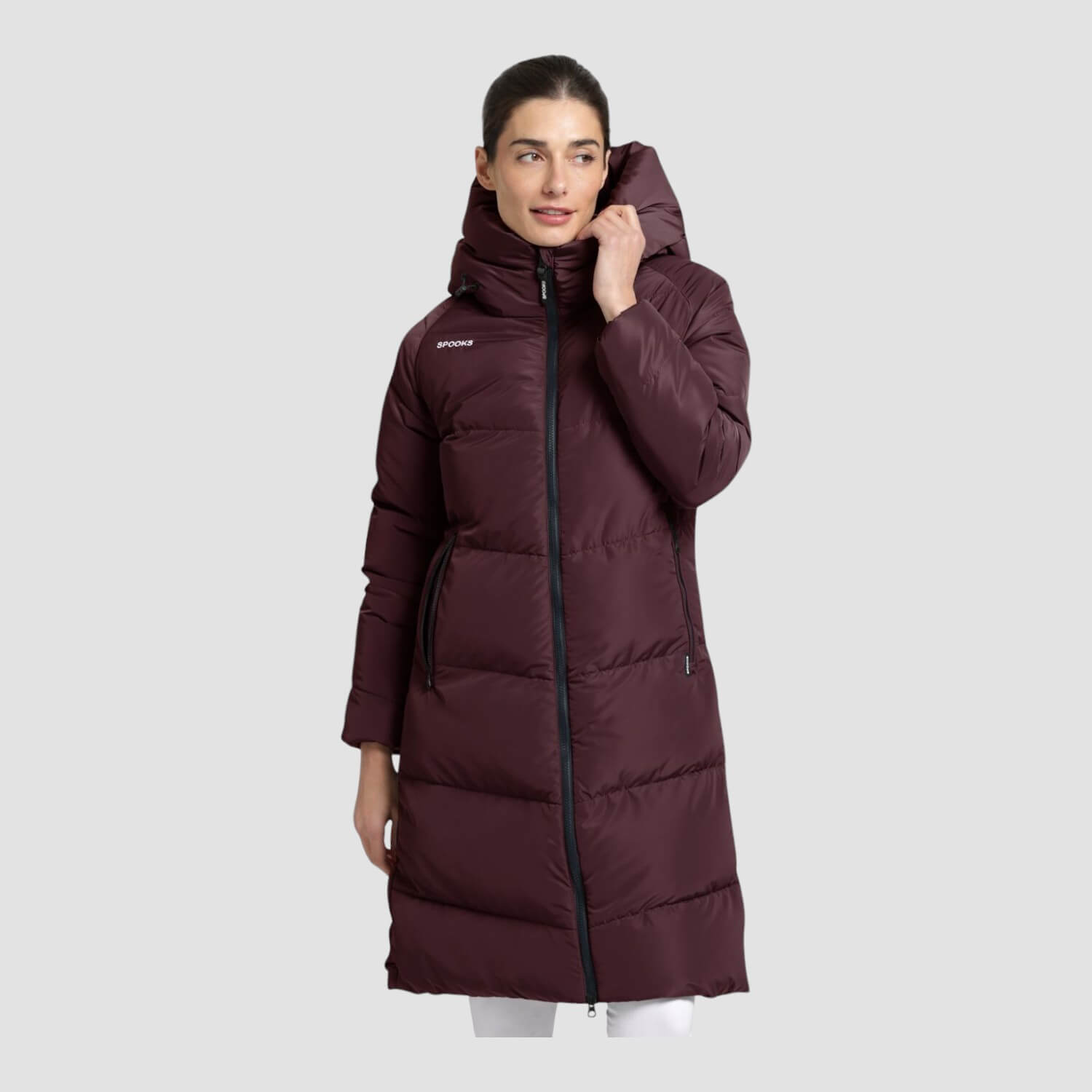 Spooks Winterreit-Mantel Oskah Plum Spooks Winterreit-Mantel Oskah Plum
