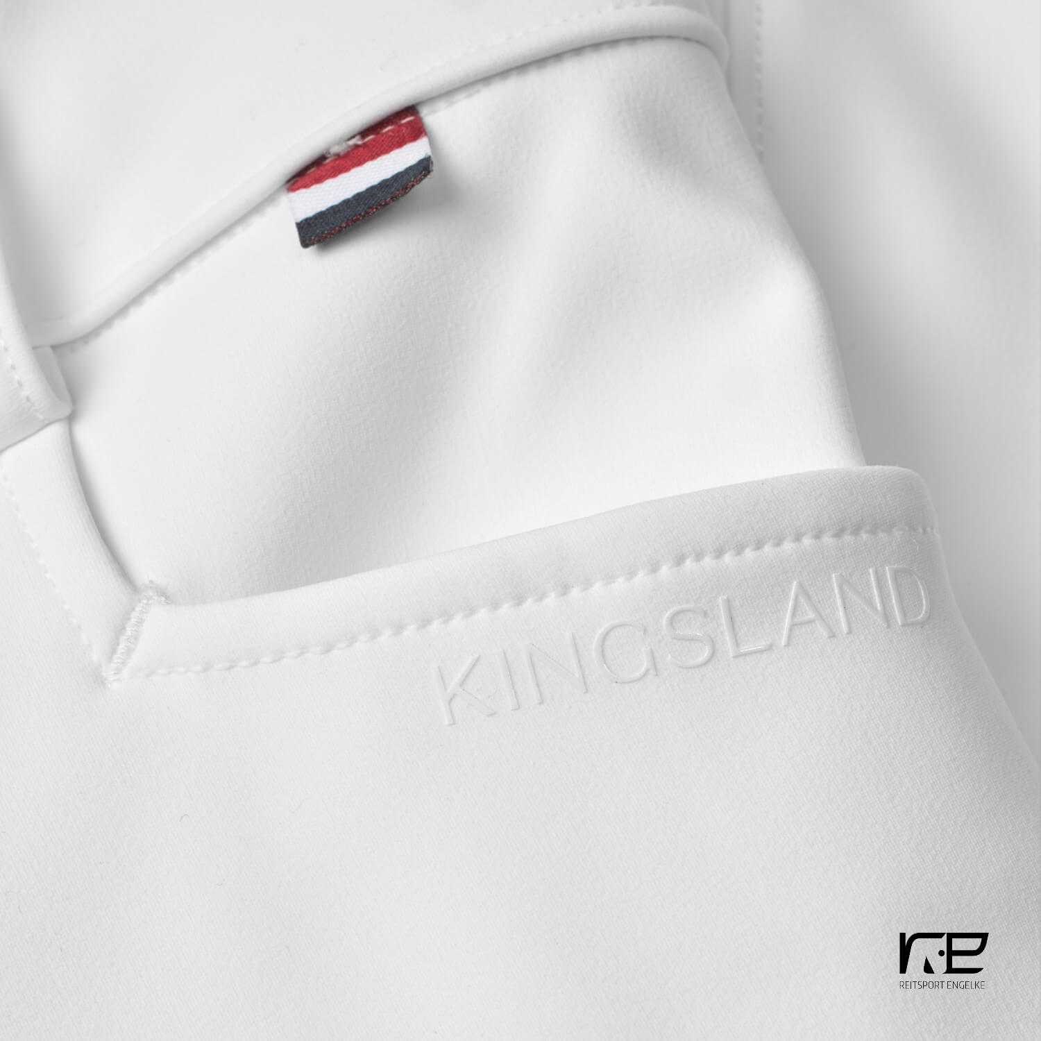 Kingsland KLKora Ladies H-Shape Fullgrip Reithose White