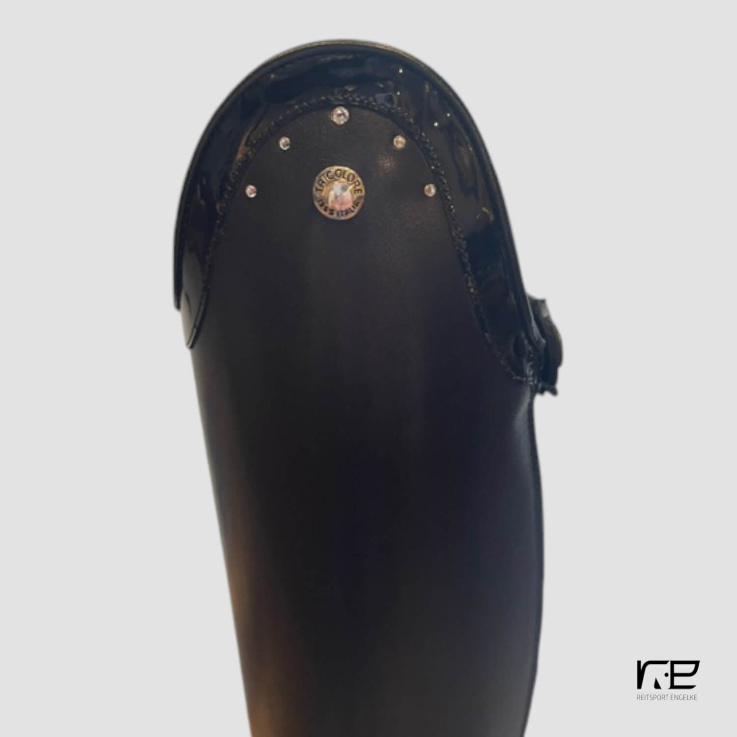 DeNiro Puro Duo Smooth Black Rand: Patent, 5 Steine