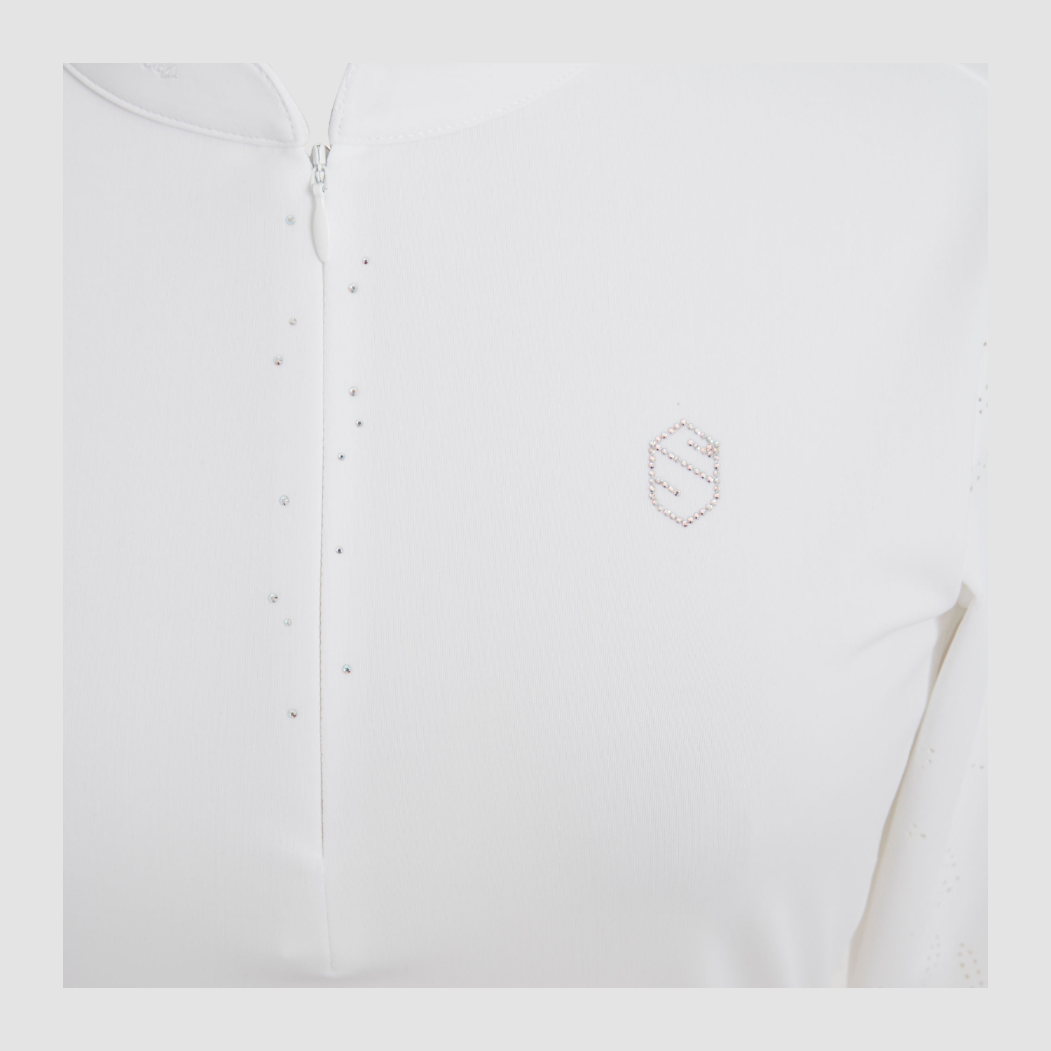 Samshield Damen Langarm-Turniershirt Louison weiß