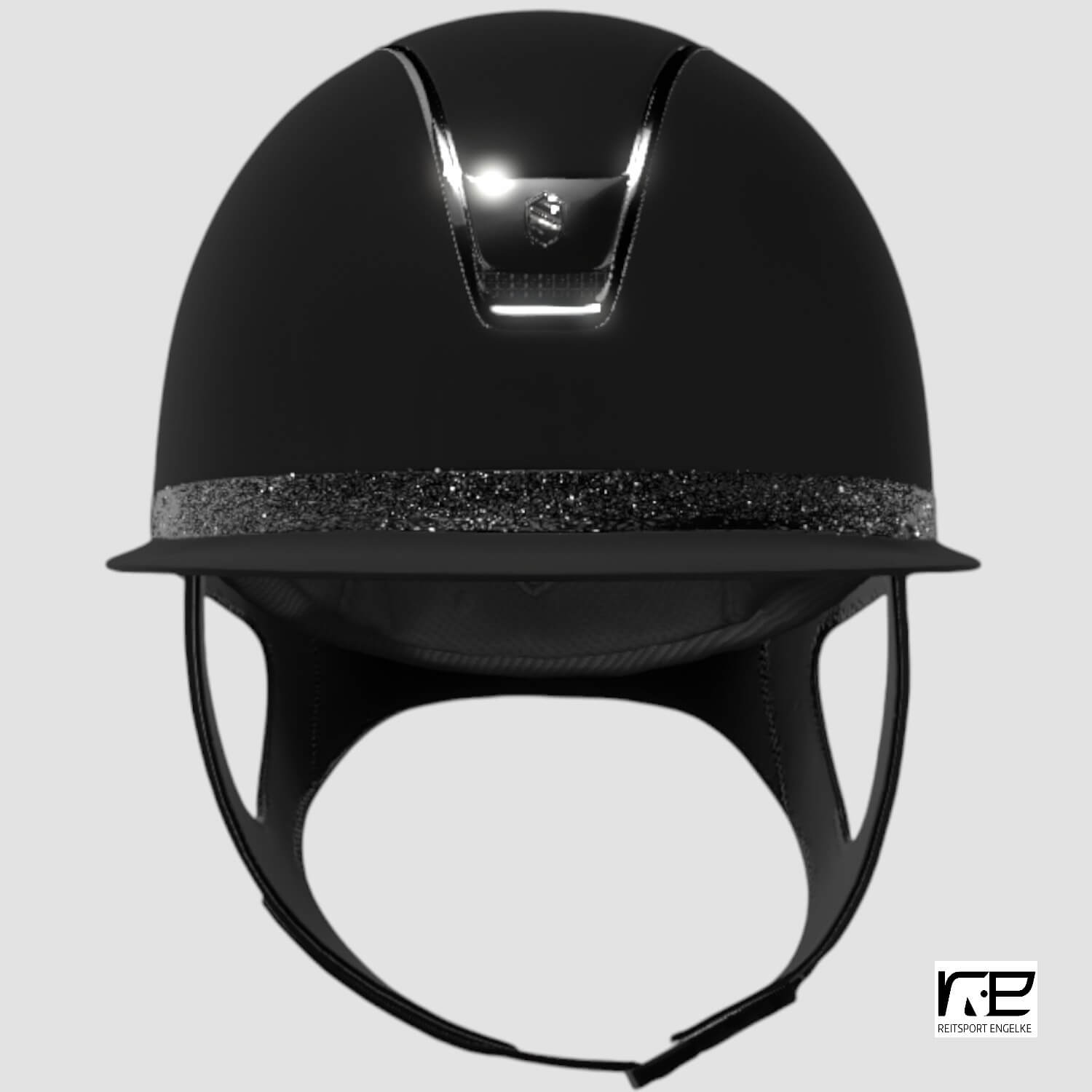 Samshield Reithelm MissShield Shadowmatt V2 black chrome black FB crystal Fabric black