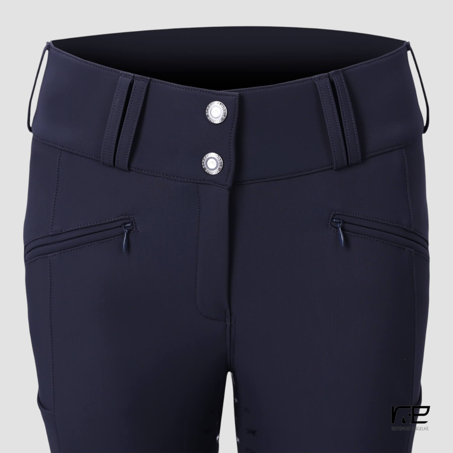 Schockemöhle Winter-Reithose SPGrace Fullgrip Dark Navy