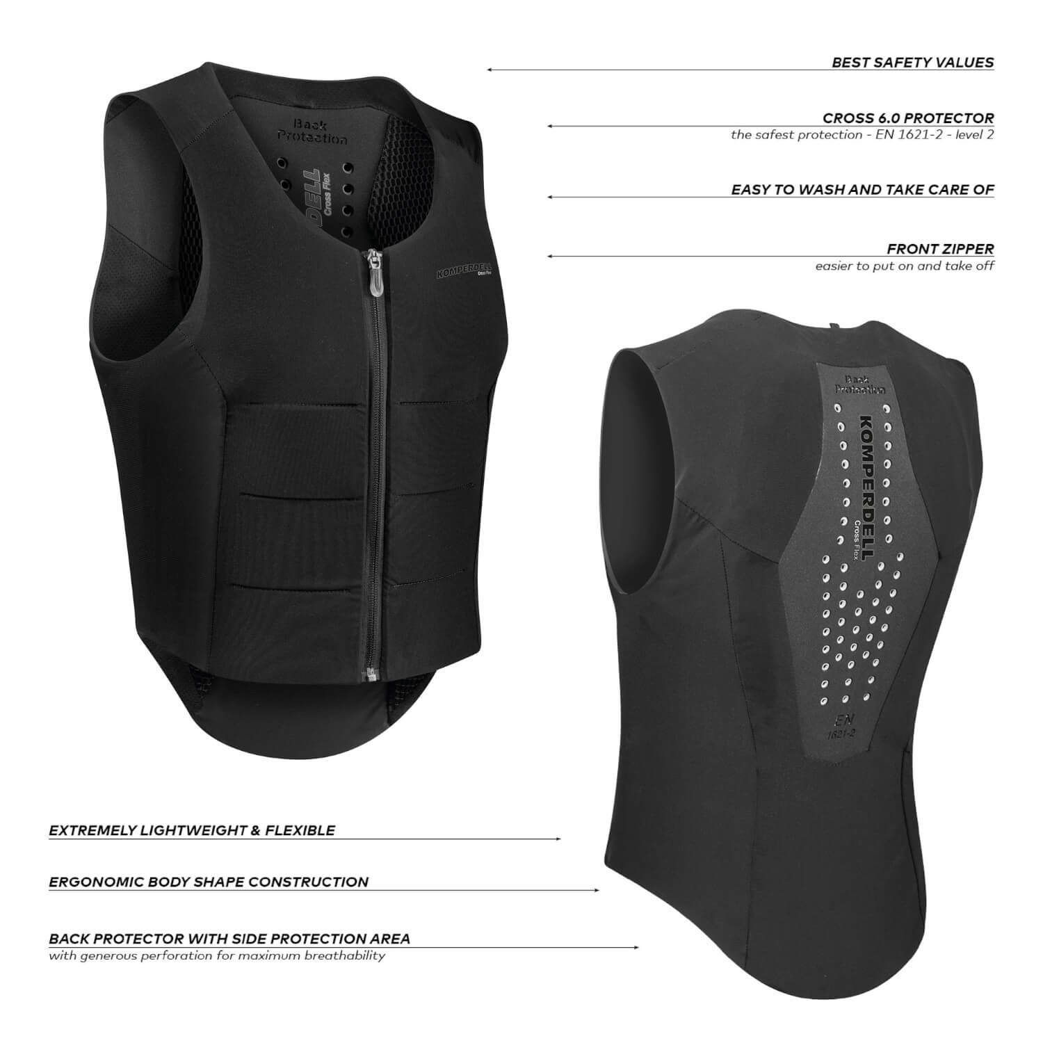 Komperdell Sicherheitsweste Ballistic Flex Fit Regular 22