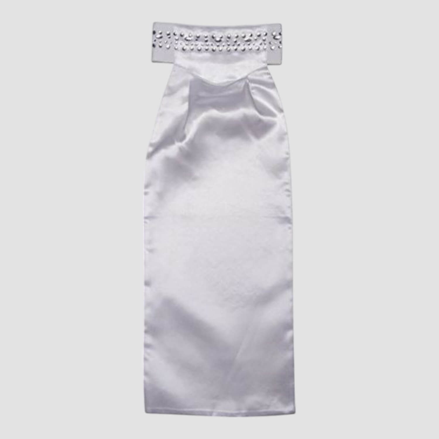 Imperial Riding Plastron Crystal Stones "Snowfall" Ladies