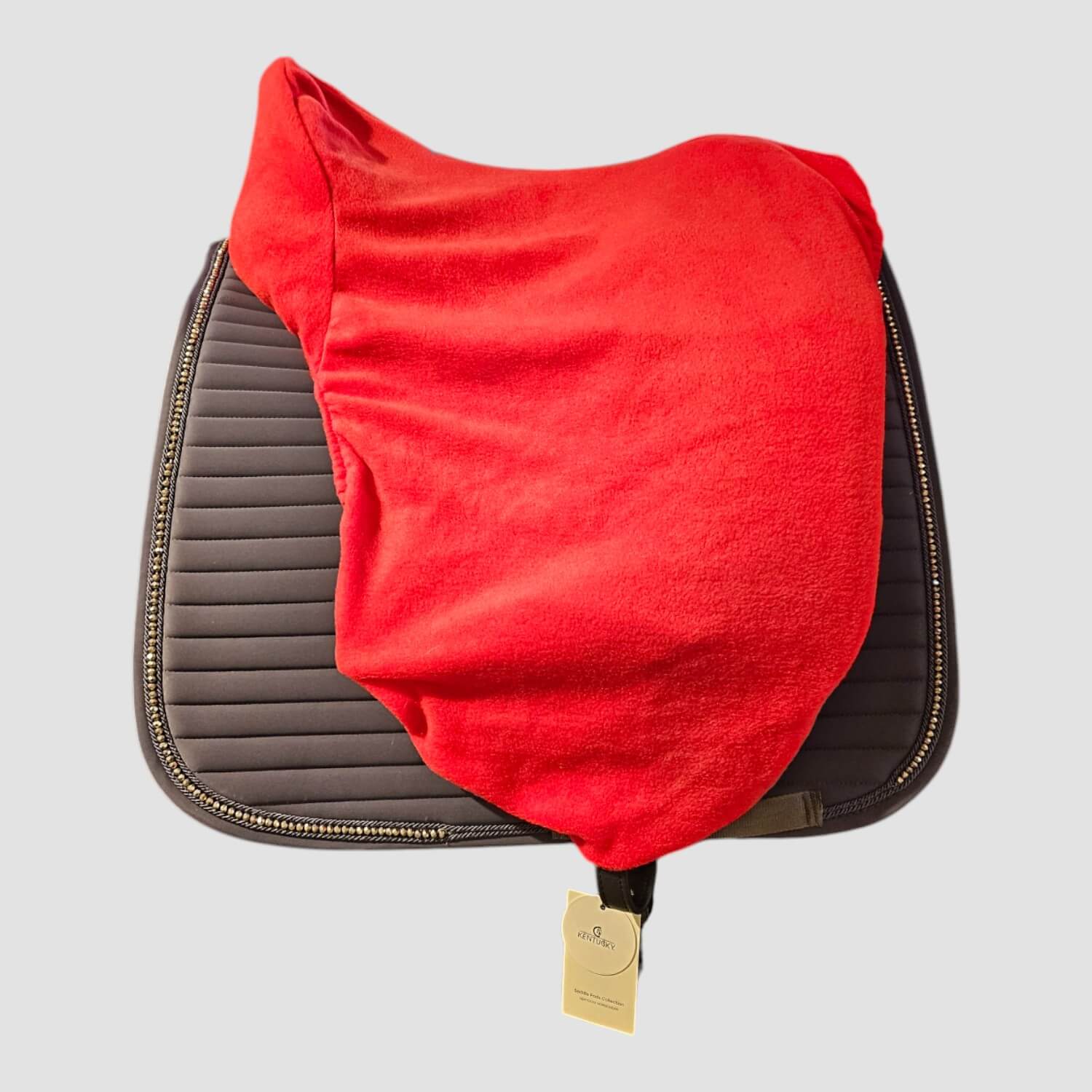 HKM Sattelschonbezug Polarfleece Rot