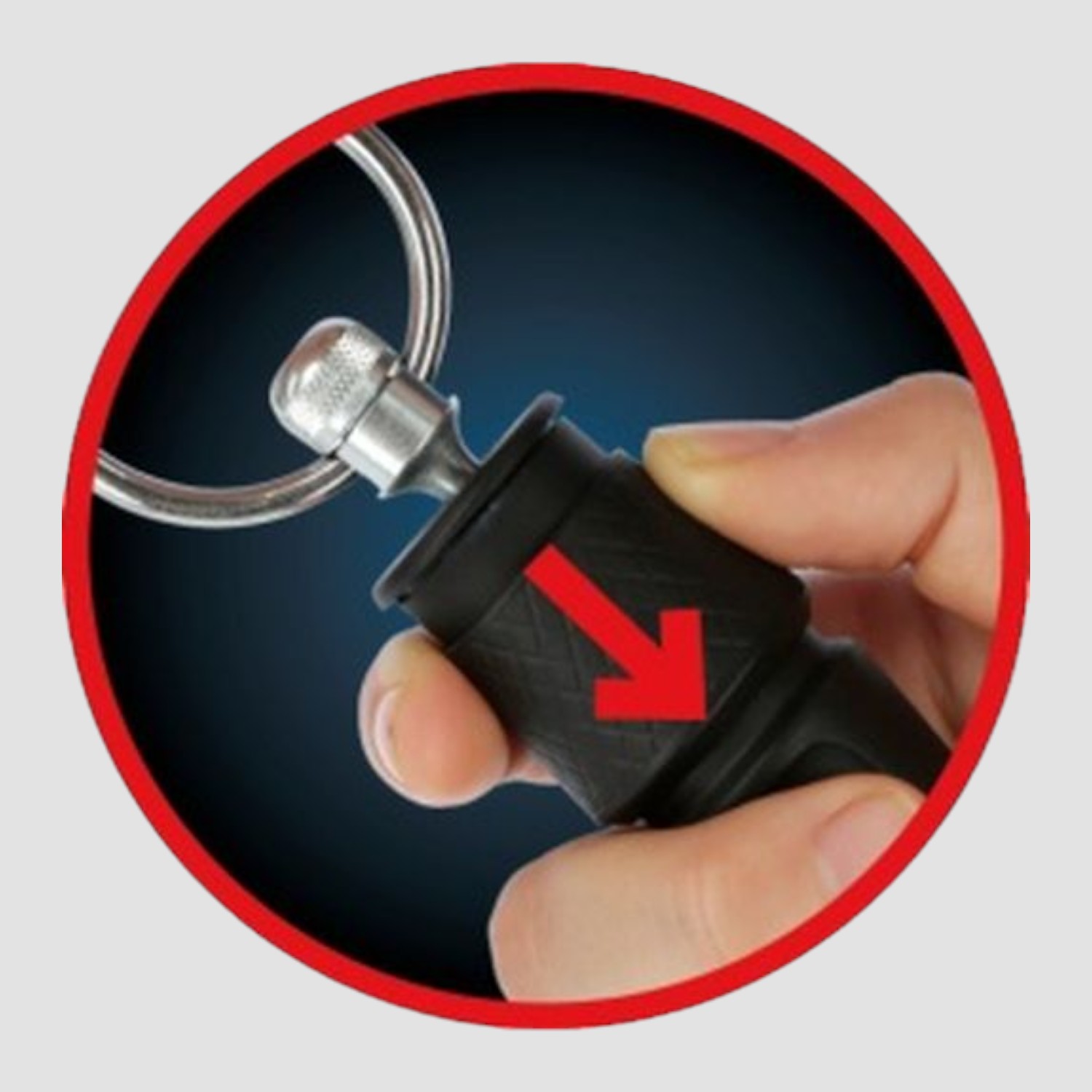 GoLeyGo Führstrick mit Adapter-Pin