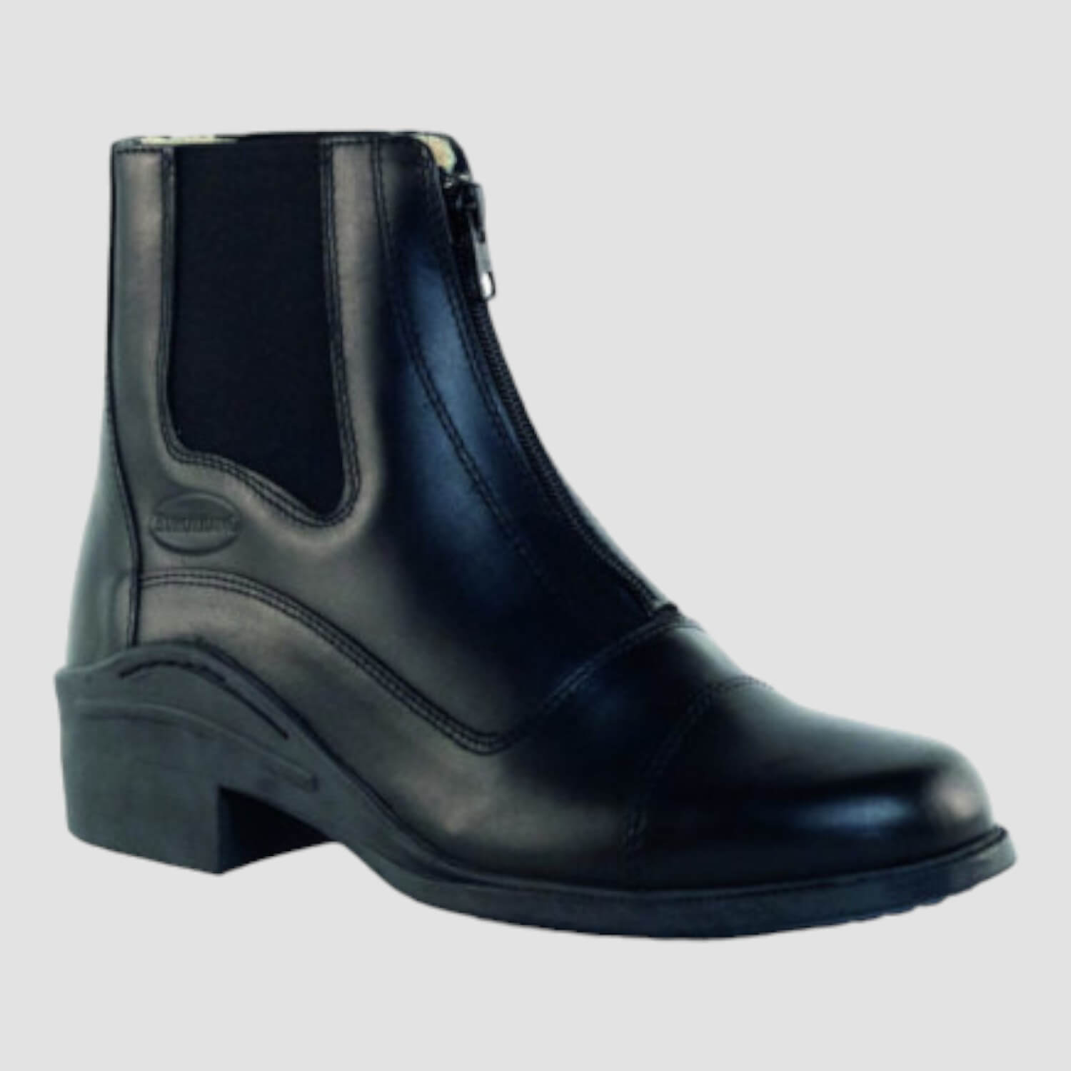 Euroriding Jodhpur Stiefelette Bristol Frontzip Black