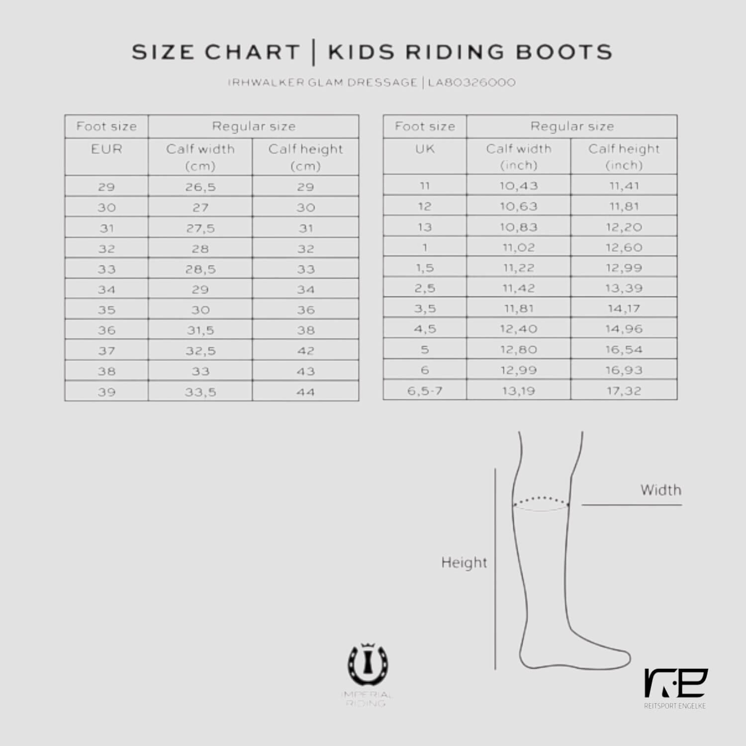 Imperial Riding Kids Reitstiefel IRHWalker Glam