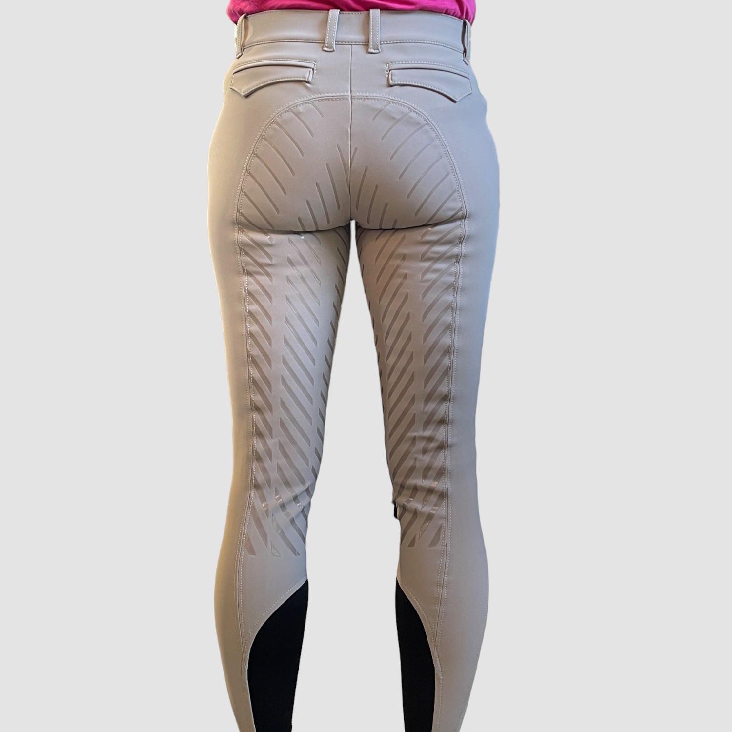 Equiline Damenreithose Fullgrip Culif Taupe