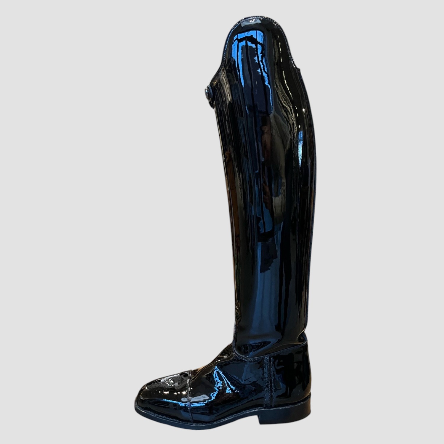 Königs Reitstiefel Sir Schwarz Lack