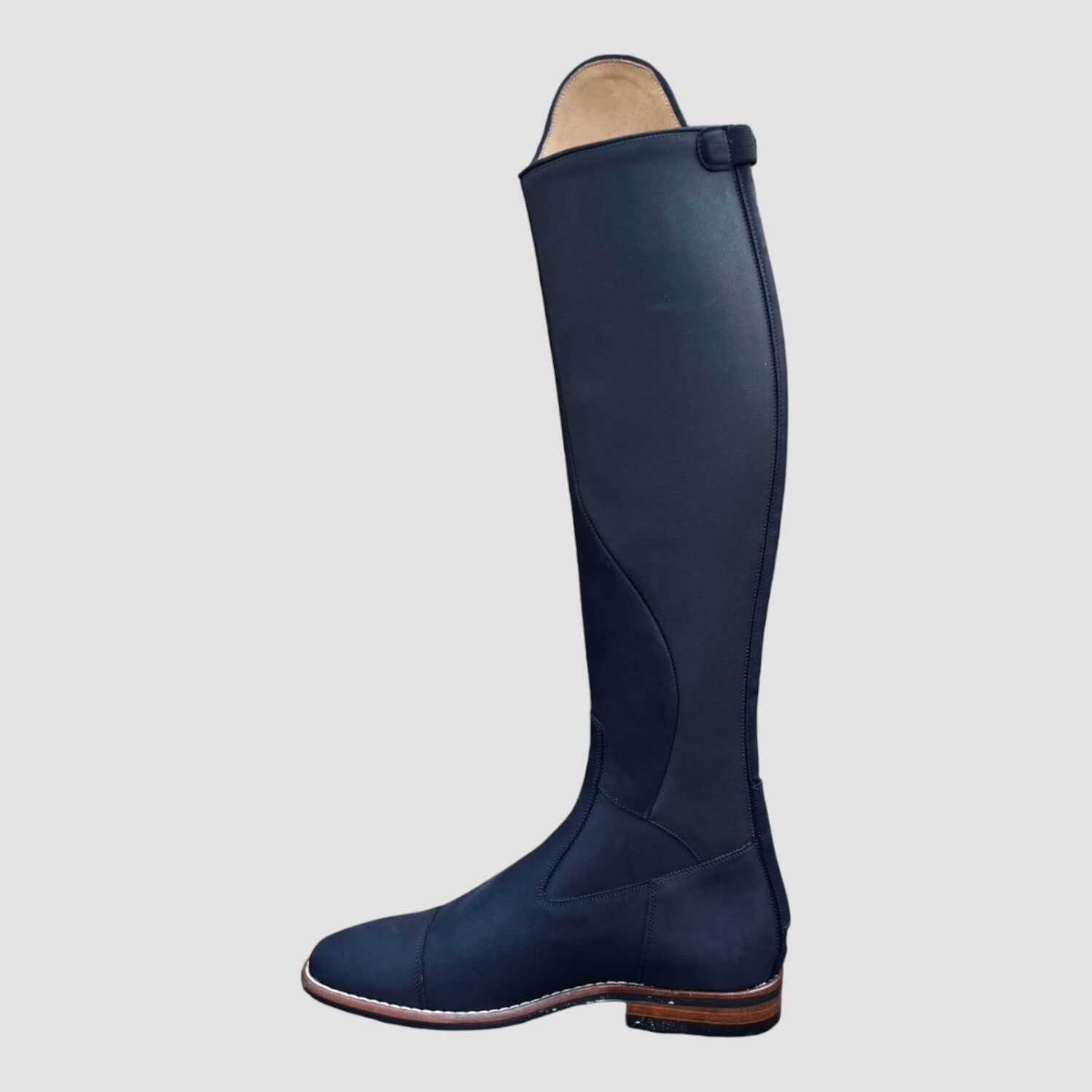 Petrie Reitstiefel Palermo Nubuck Blau