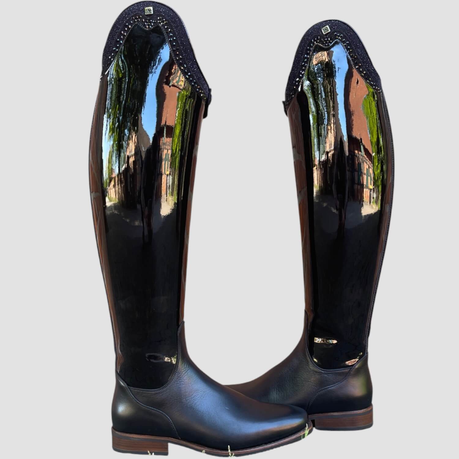 DeNiro Bellini Wrat/Patent Patent Black G9/GGS78 Swarovski black