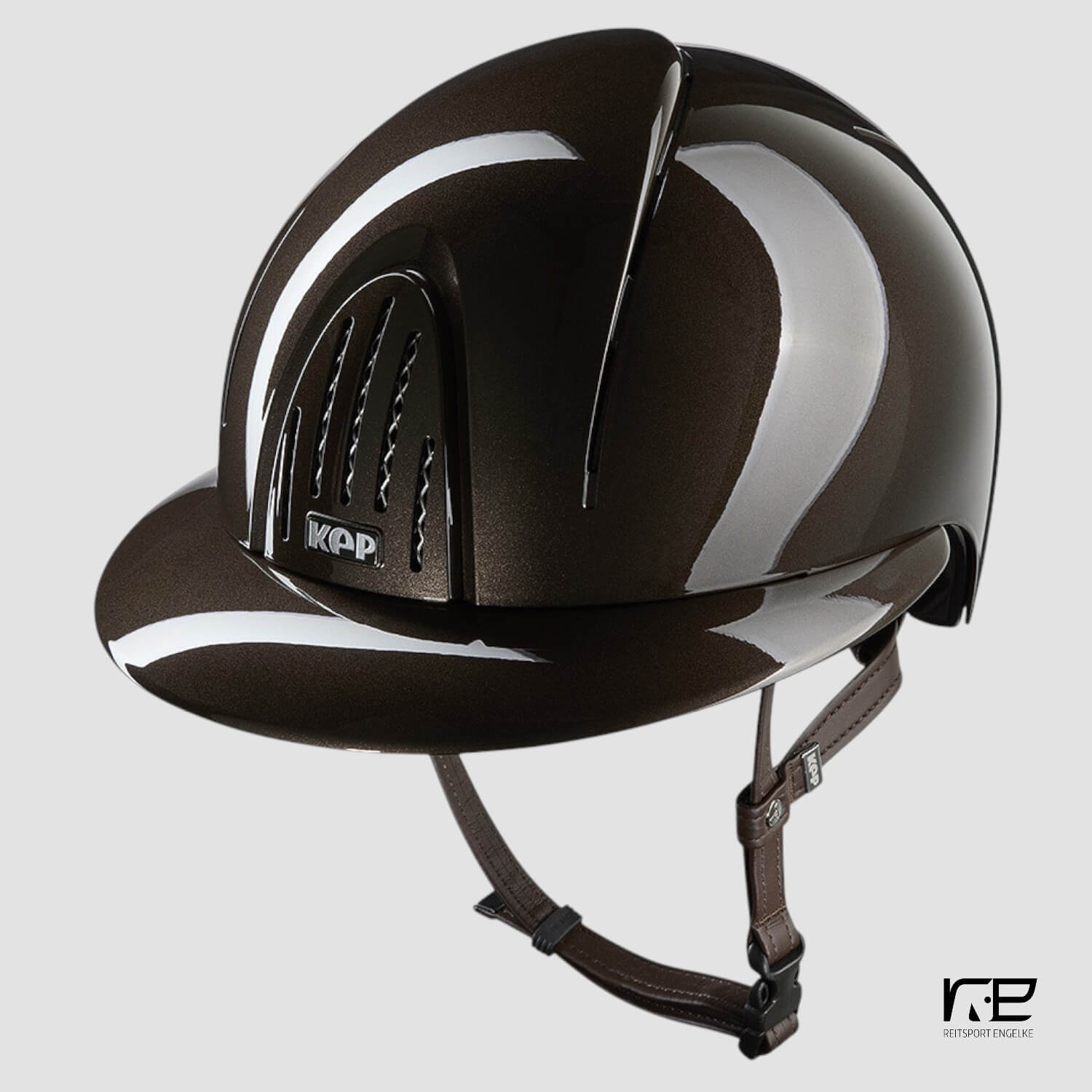 Kep Italia Reithelm Smart Nova Polish With Polo Visor