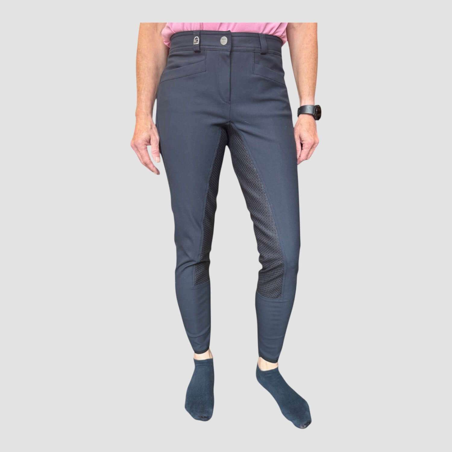 Cavallo Reithose Ciora Fullgrip Dark Teal-Dark Blue