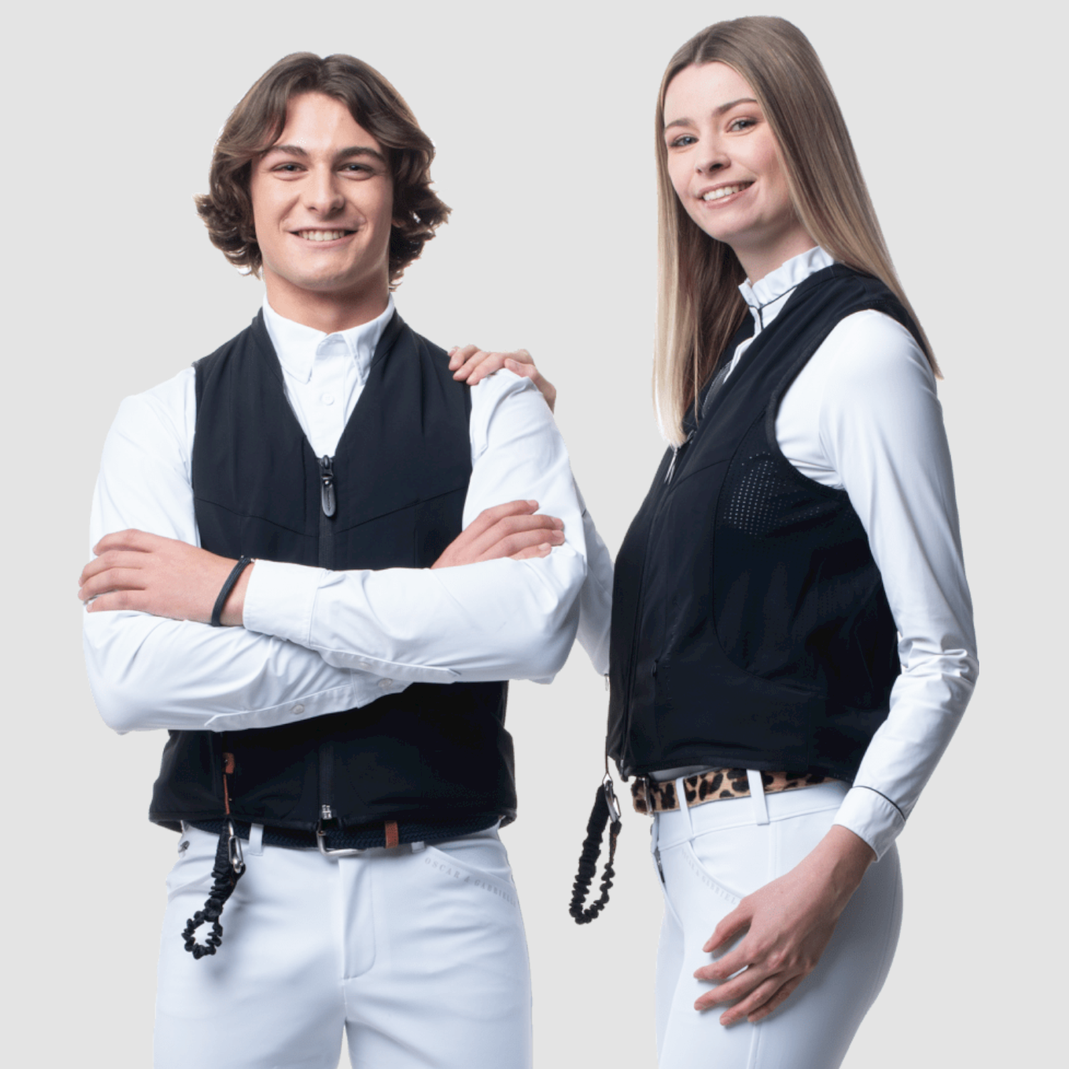 Freejump Airbag Weste - Weste mit Luftpolster schwarz