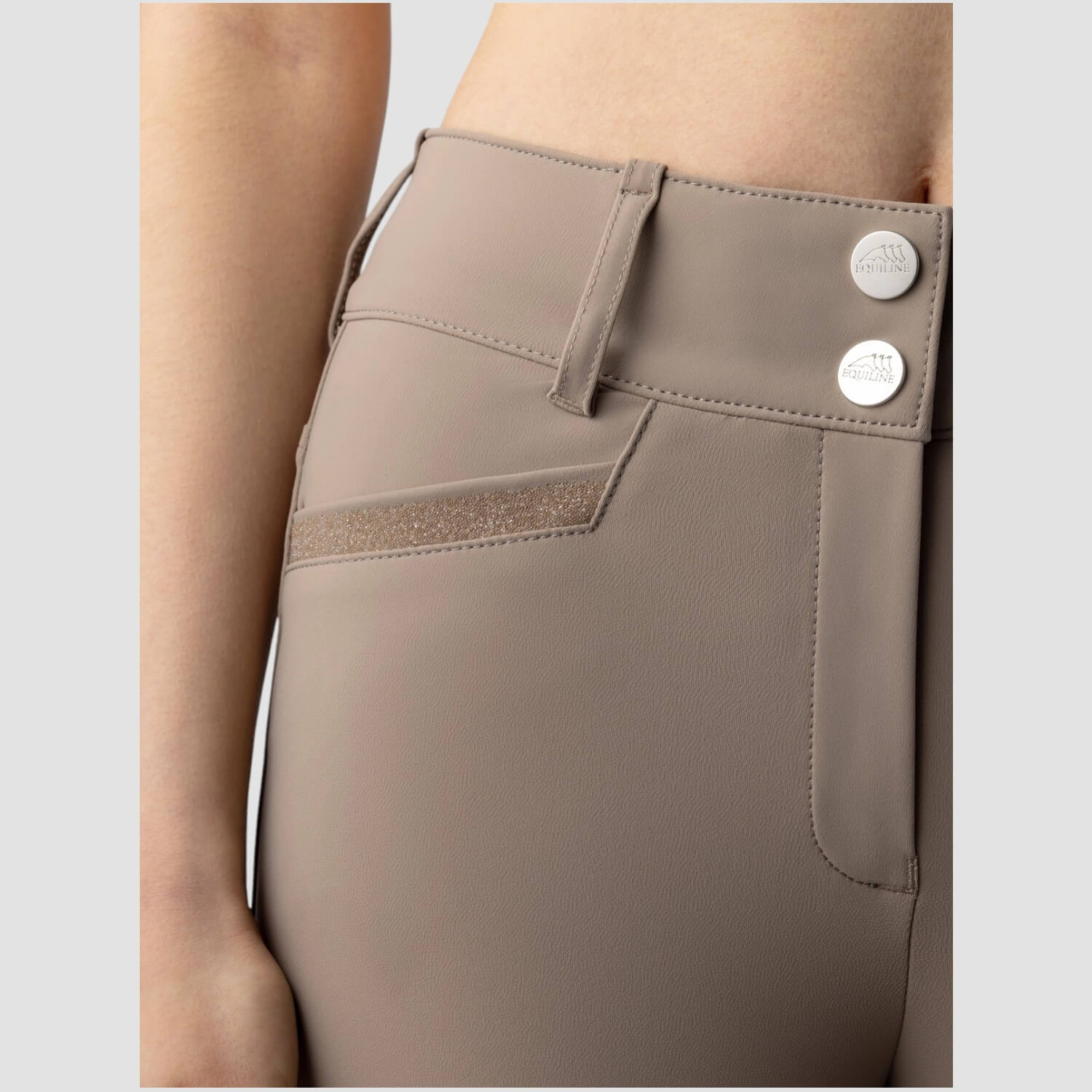 Equiline Damenreithose Crystalef Fullgrip mit hohem Bund Equiline Damenreithose Crystalef Fullgrip mit hohem Bund