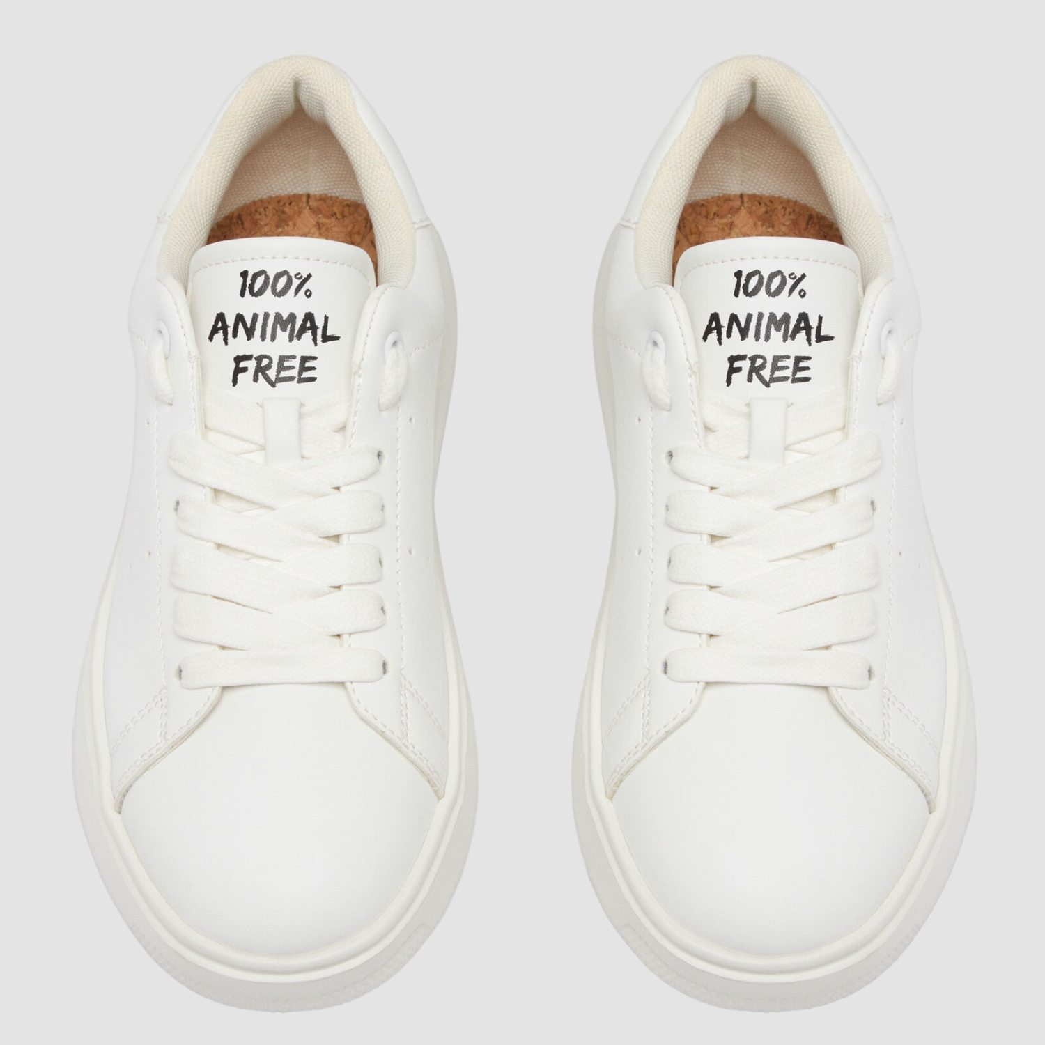 Save the Duck klassische weiße Sneaker Hoof vegan