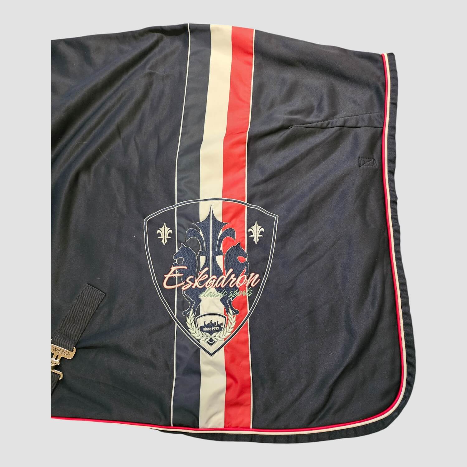 Eskadron Abschwitzdecke Jersey Navy/White