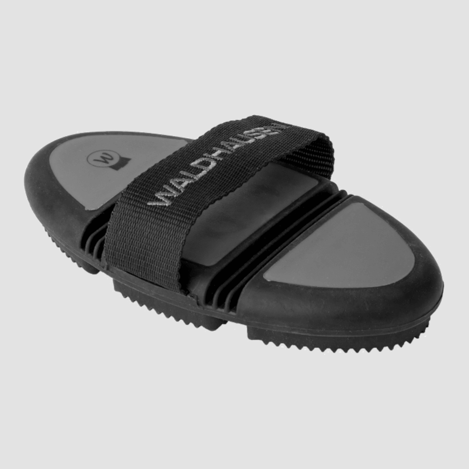 Waldhausen Flex Striegel Schwarz/Grau