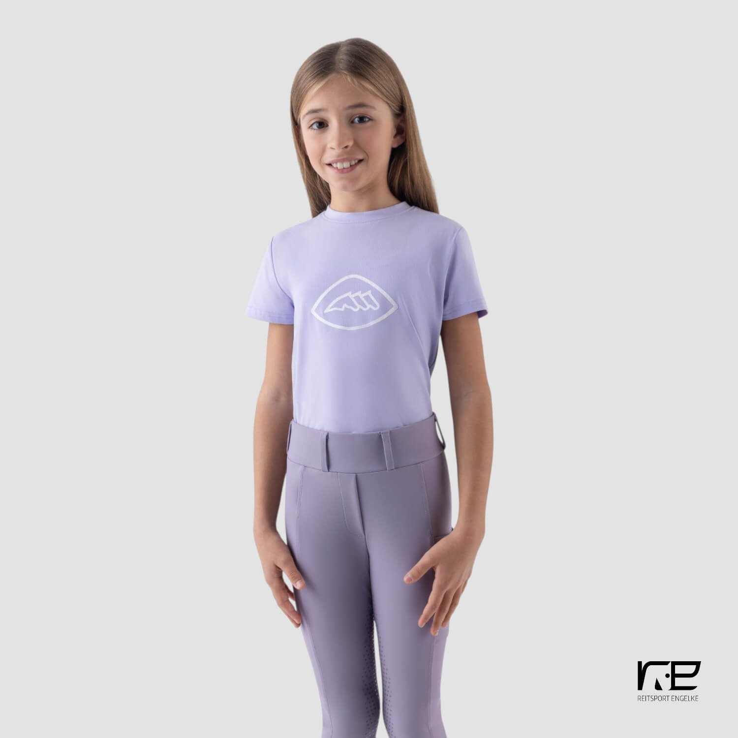 Equiline Junior T-Shirt Eqghirt Glicine