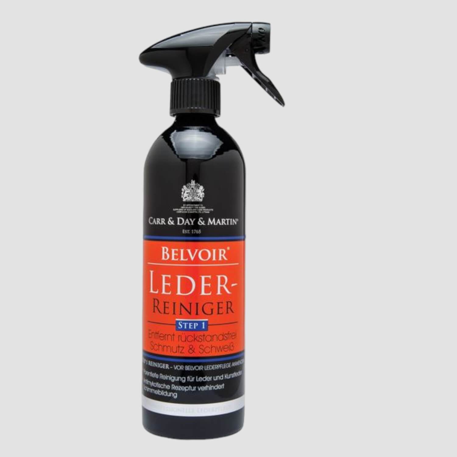 Carr & Day & Martin Belvoir Lederreiniger Spray Step 1