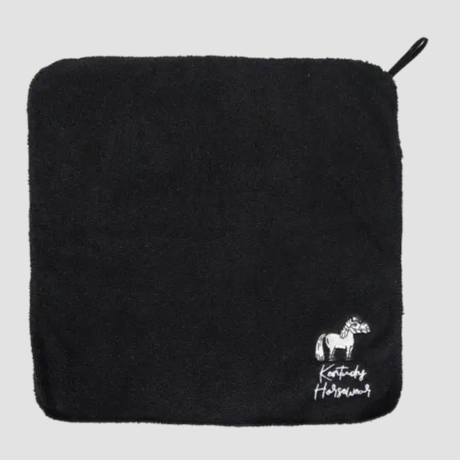 Kentucky Horsewear Handtuch Sammy 35x34cm schwarz