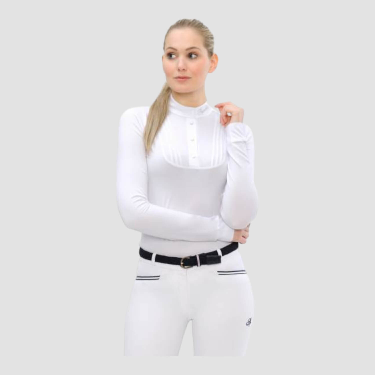 Spooks Showshirt Tarah Longsleeve White