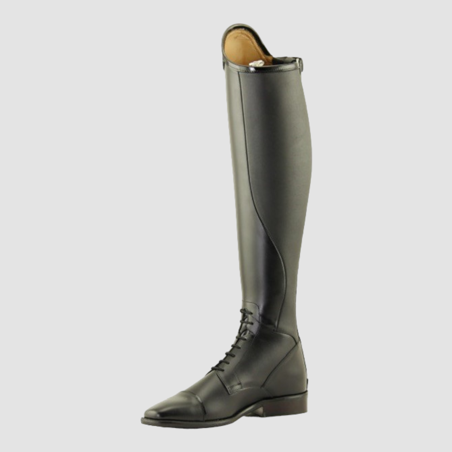 Petrie Reitstiefel Riva Schwarz Top Lack schwarz