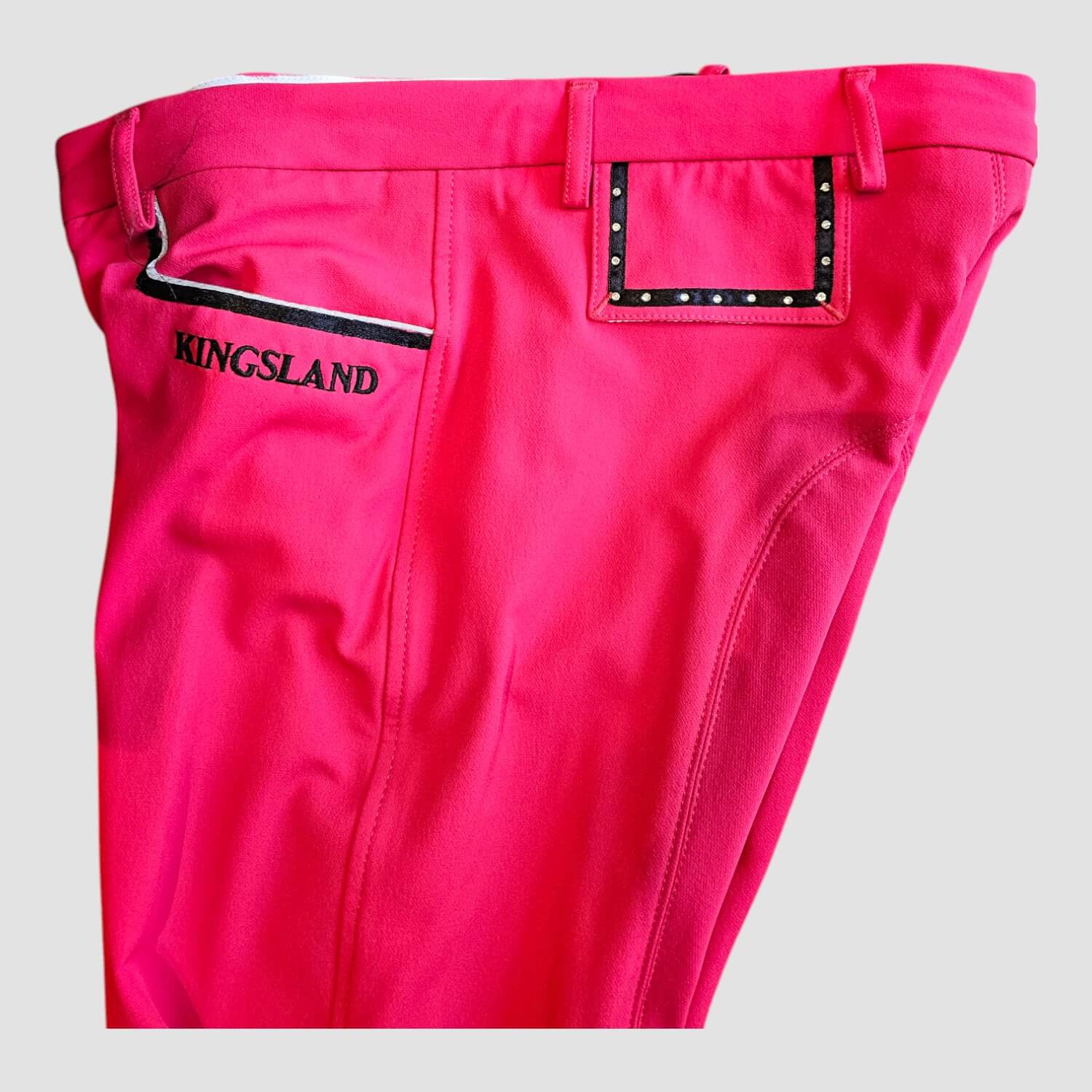 Kingsland Reithose KELLY Kniebesatz Pink Jazz