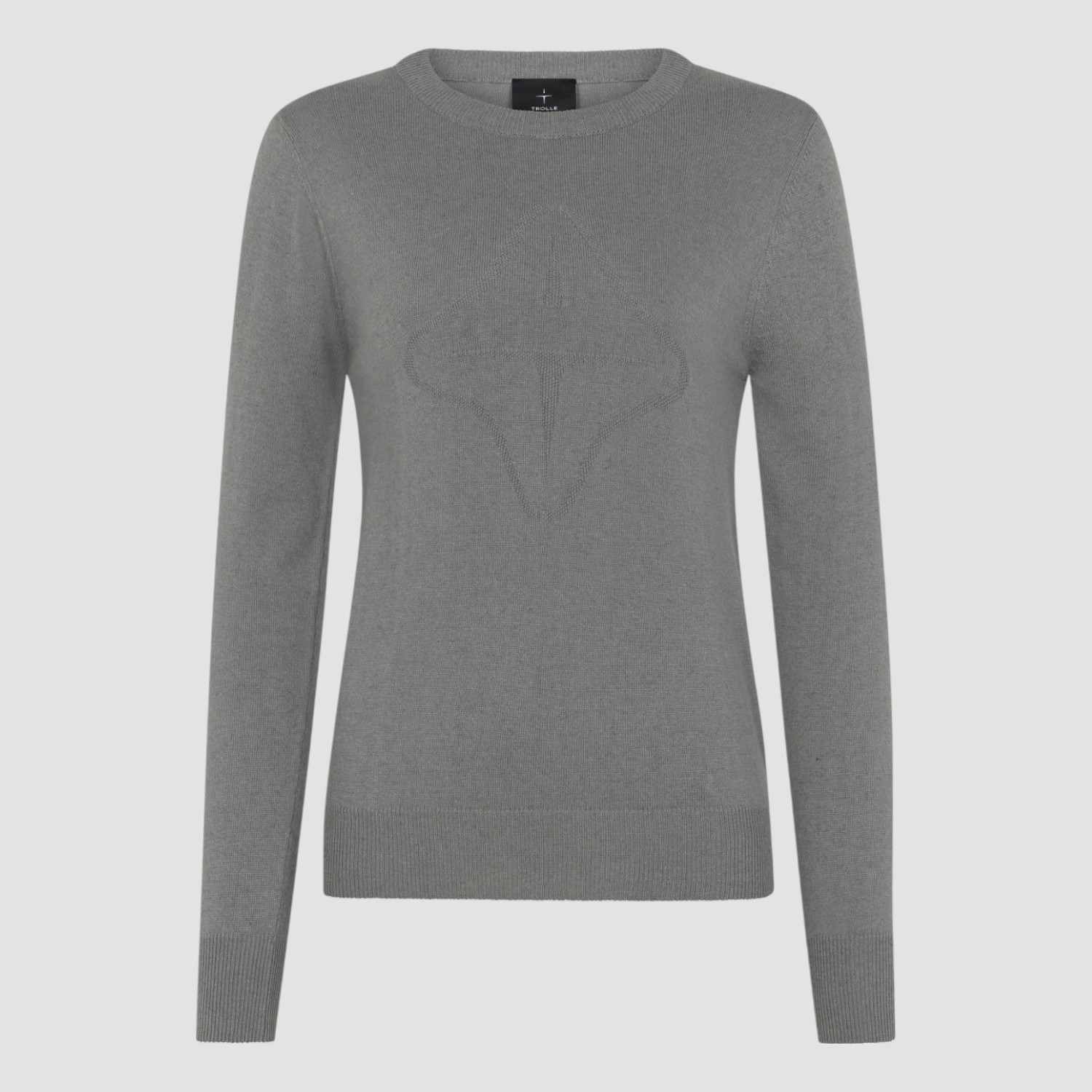 Trolle Cashmere Wool Logo Crew Sweater