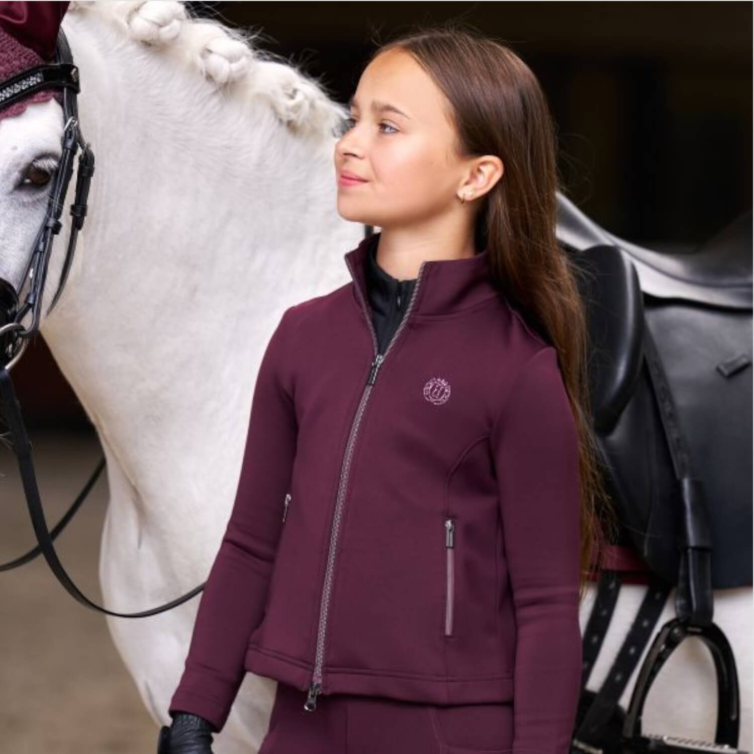 Imperial Riding Kids Sweatjacke IRHCarla Fig