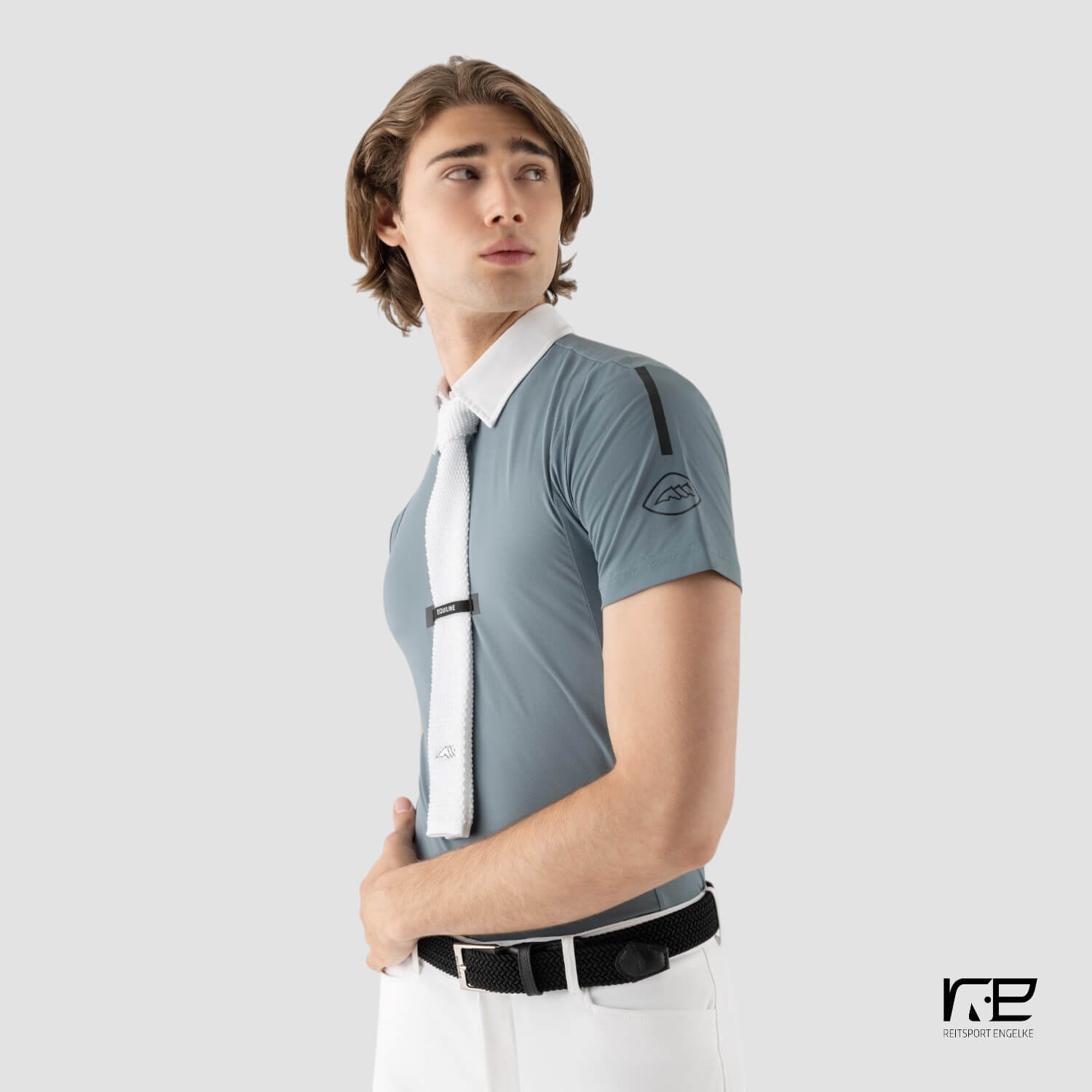 Equiline Herren Turniershirt Eqcilort Forest Green