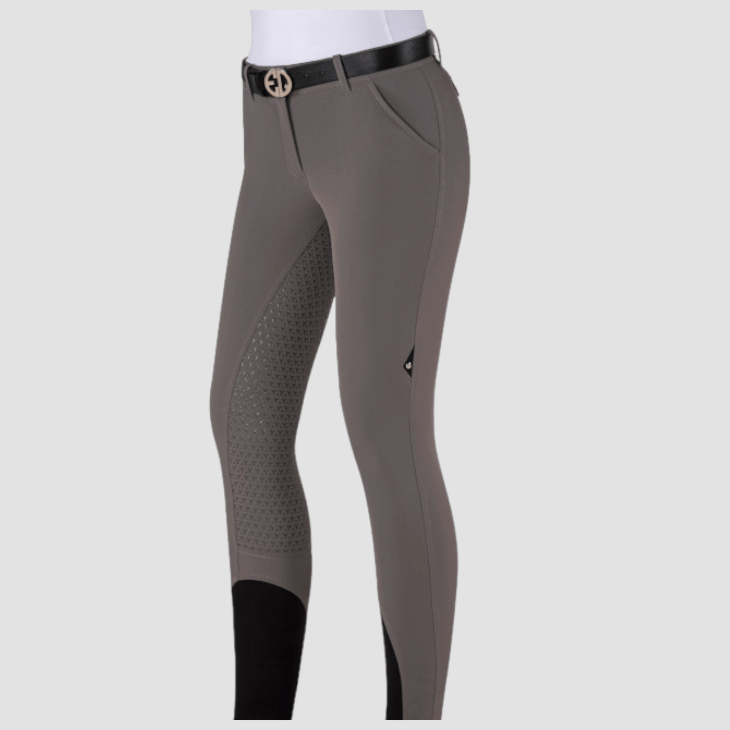 Equiline Damenreithose Eudorae Fullgrip Frost Grey