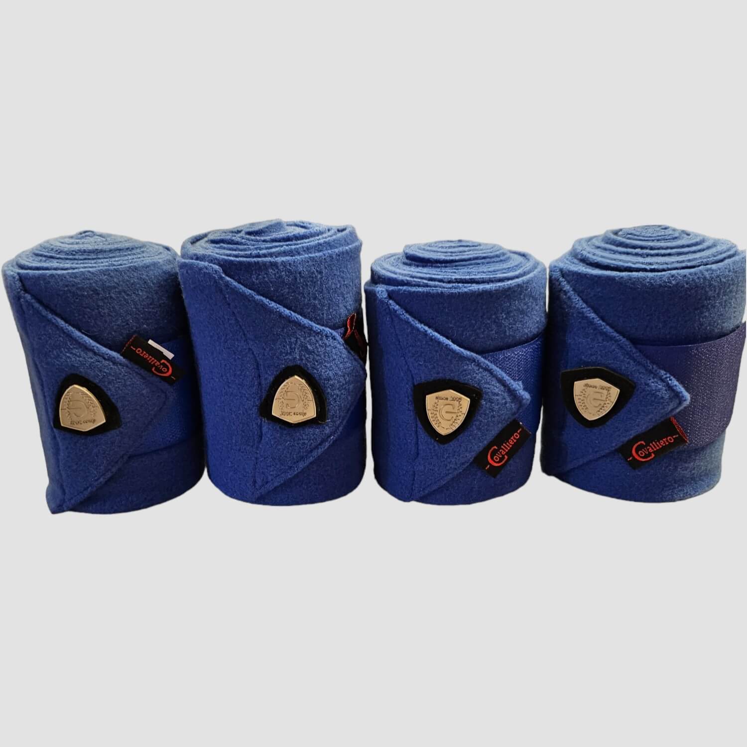 Covalliero Fleece-Bandagen Mittelblau