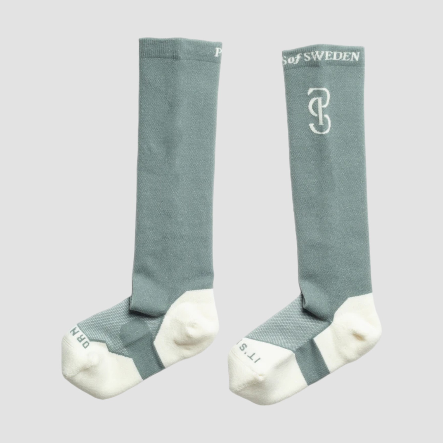 PS of Sweden Reitsocken Holly in Khaki Green 2er pack