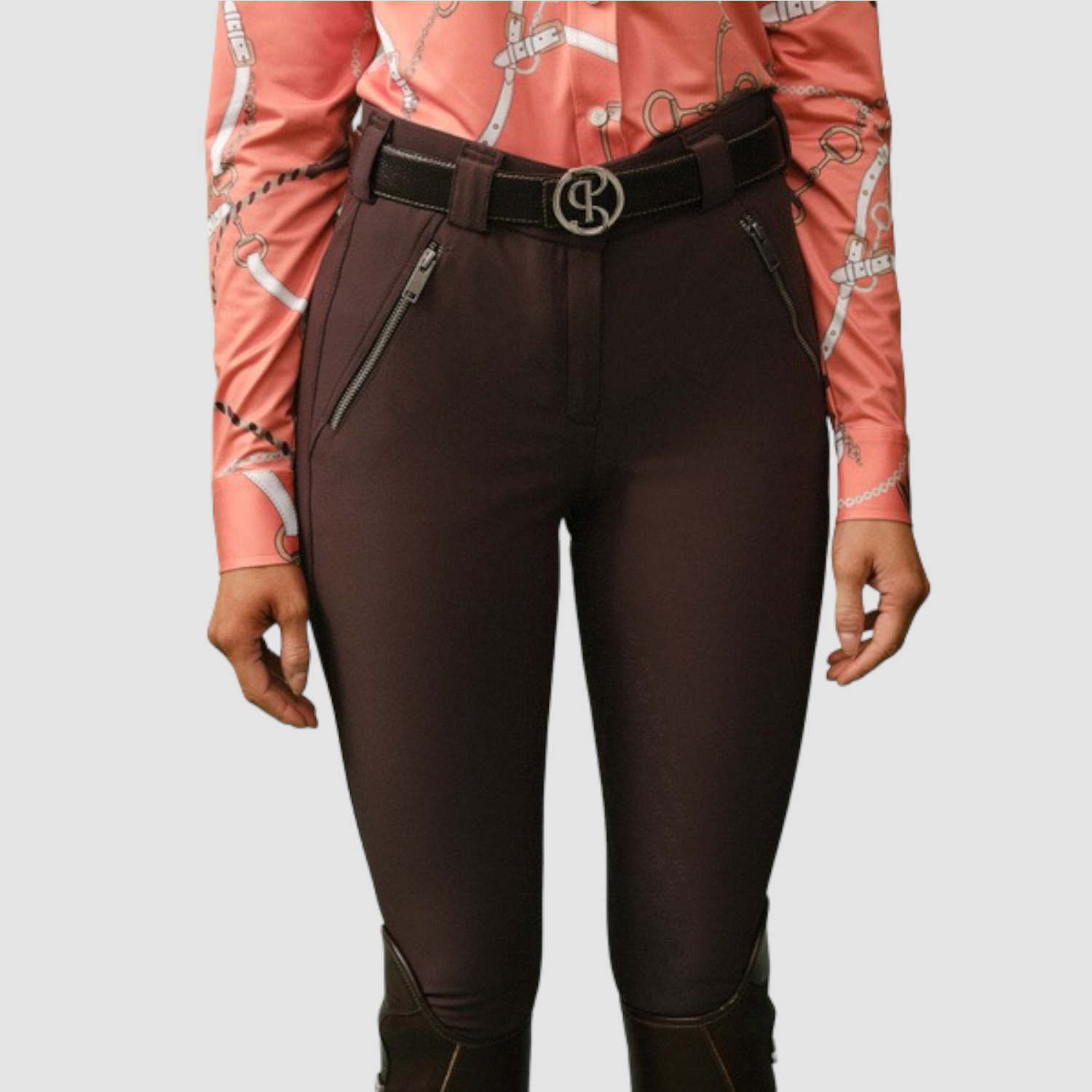 Reithose PS of Sweden Ivy coffee