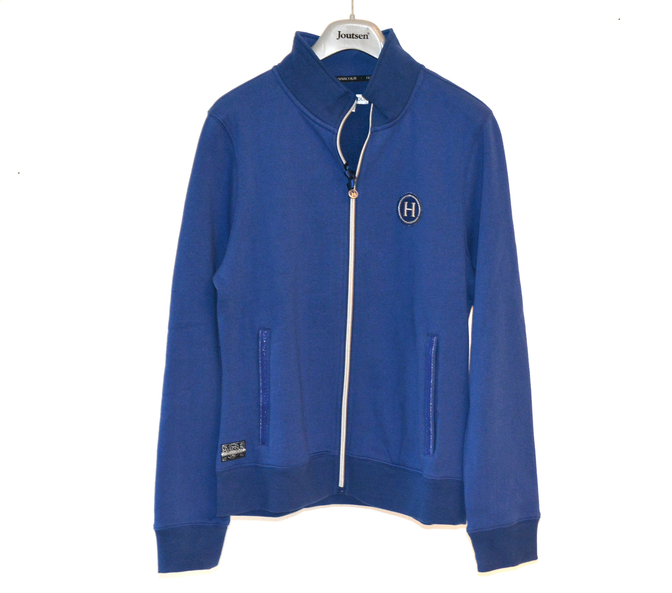 Harcour Flandrin Sweatjacke Royalblau