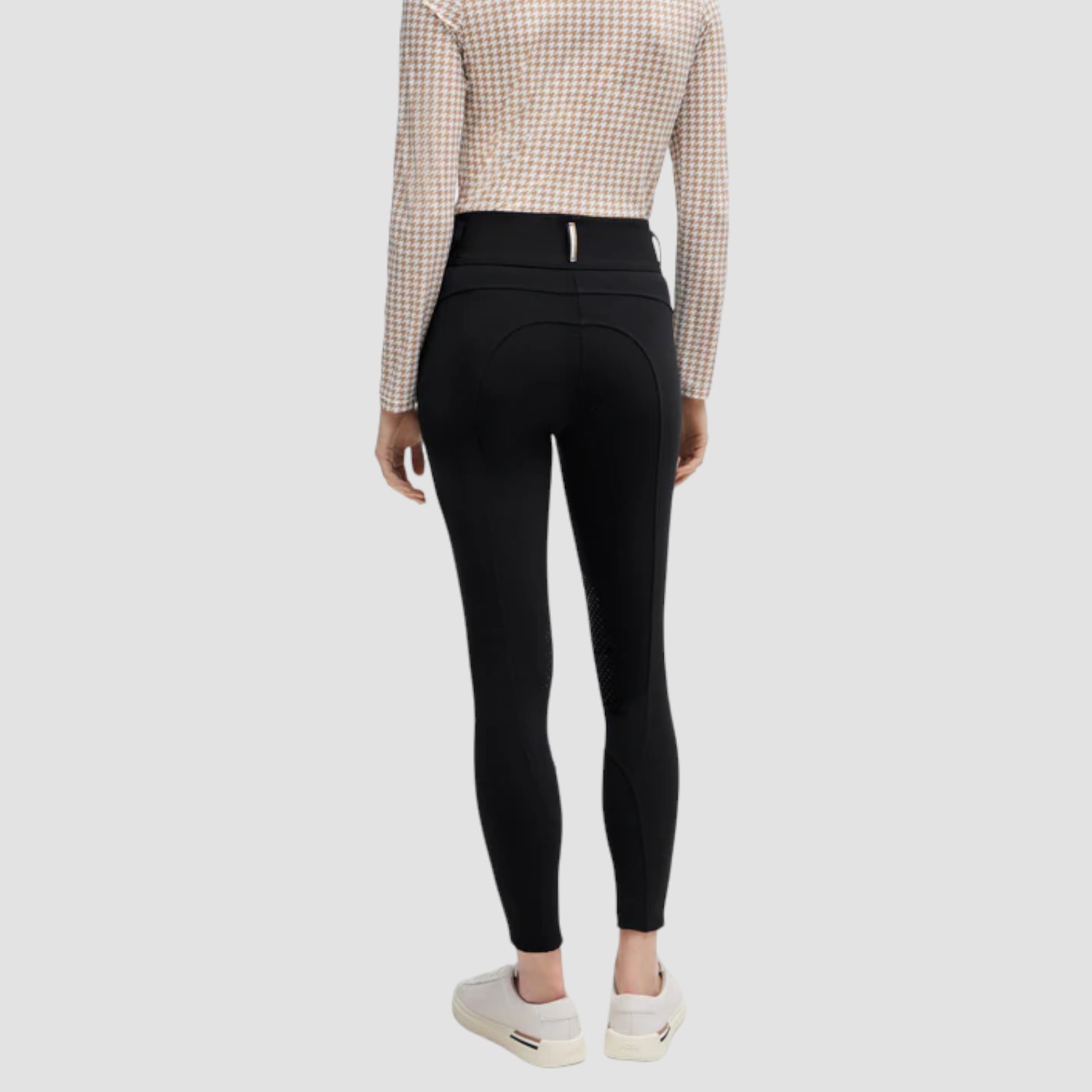 BOSS Equestrian Hannah Highwaist Kniebesatz Reithose Black