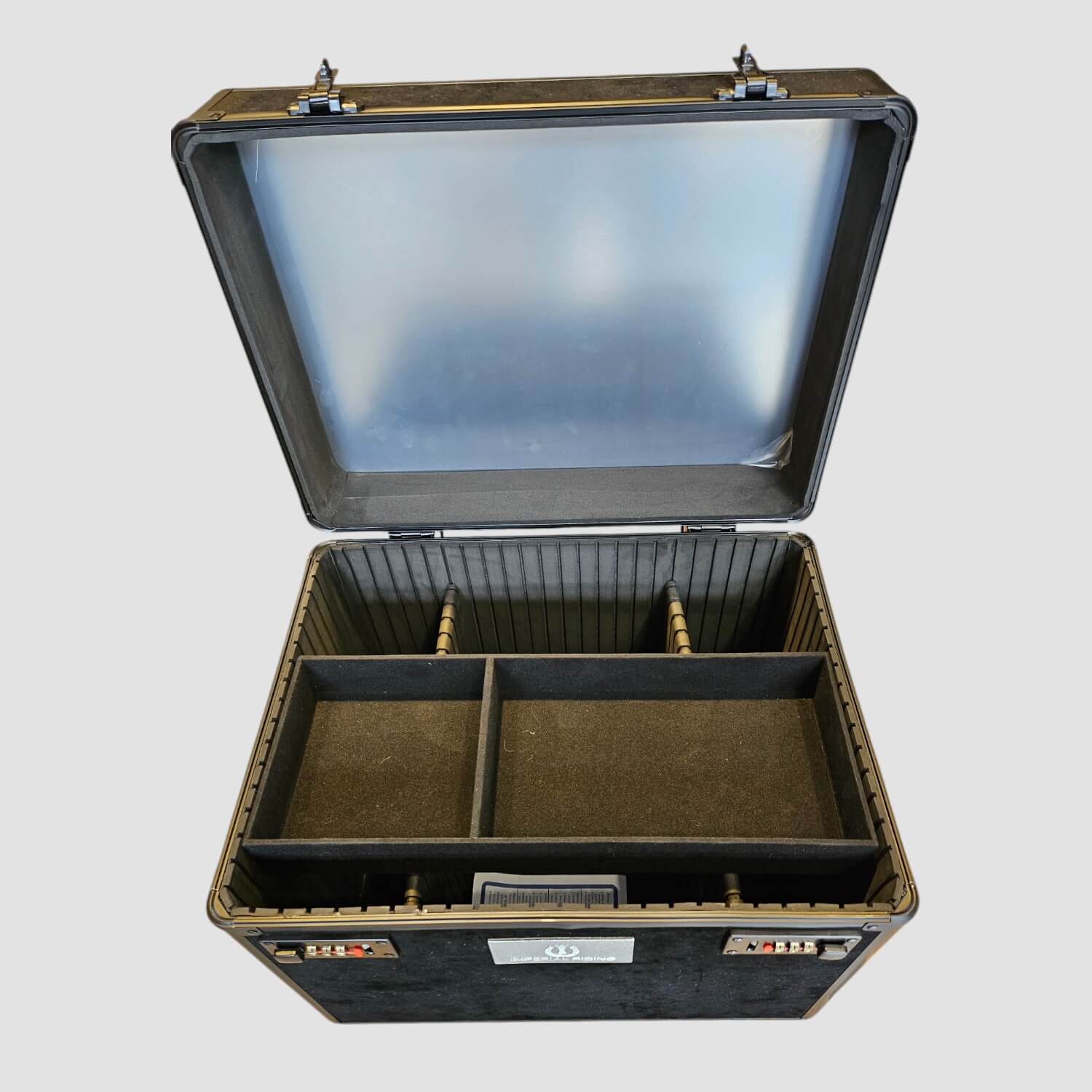 Imperial Riding Putzbox IRHShiny Flower Power Black